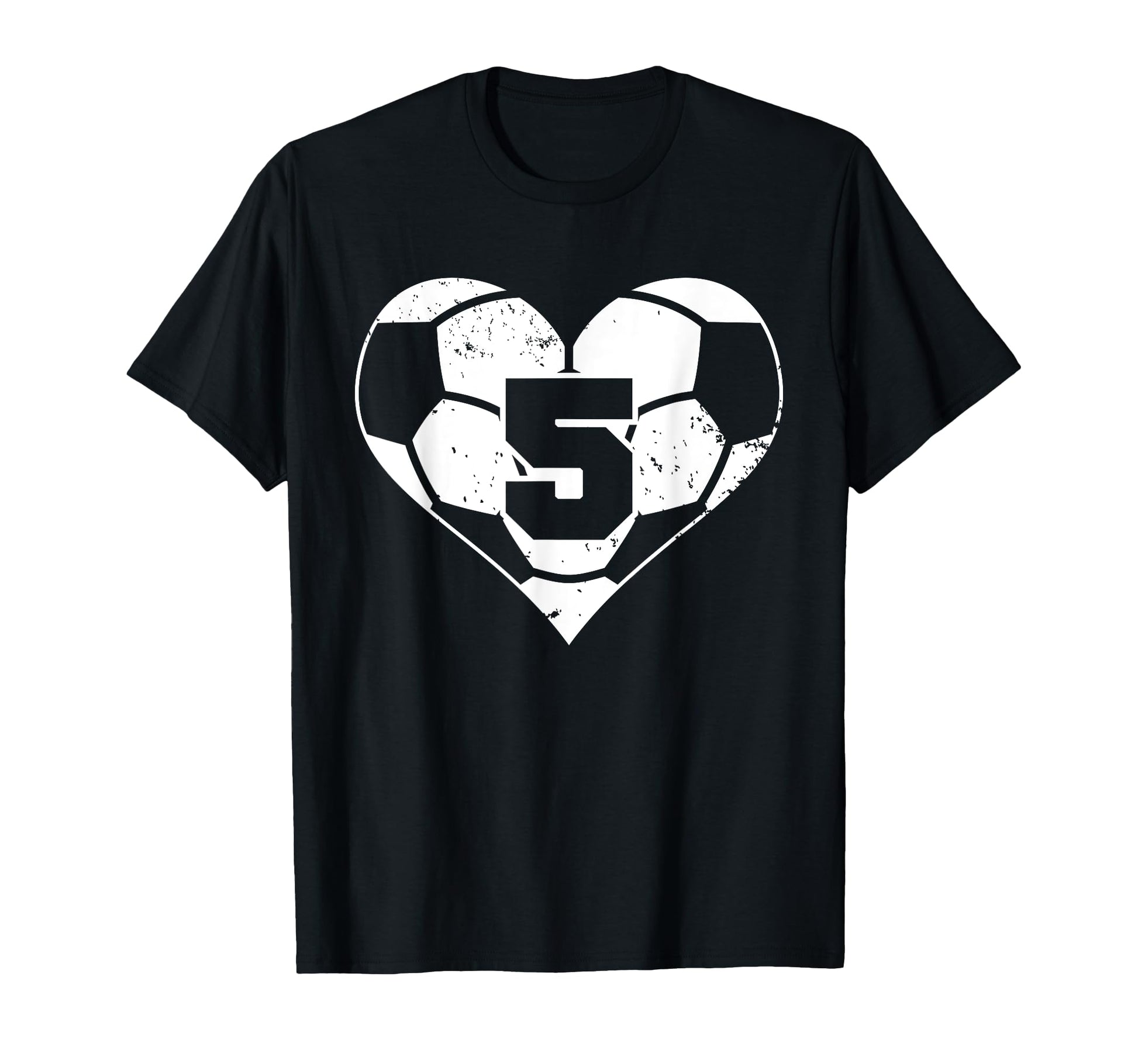 Soccer Number 5 Jersey Funny Soccer T-Shirt - Unique Graphic for Adults - T-Shirt, Sweatshirt, Hoodie