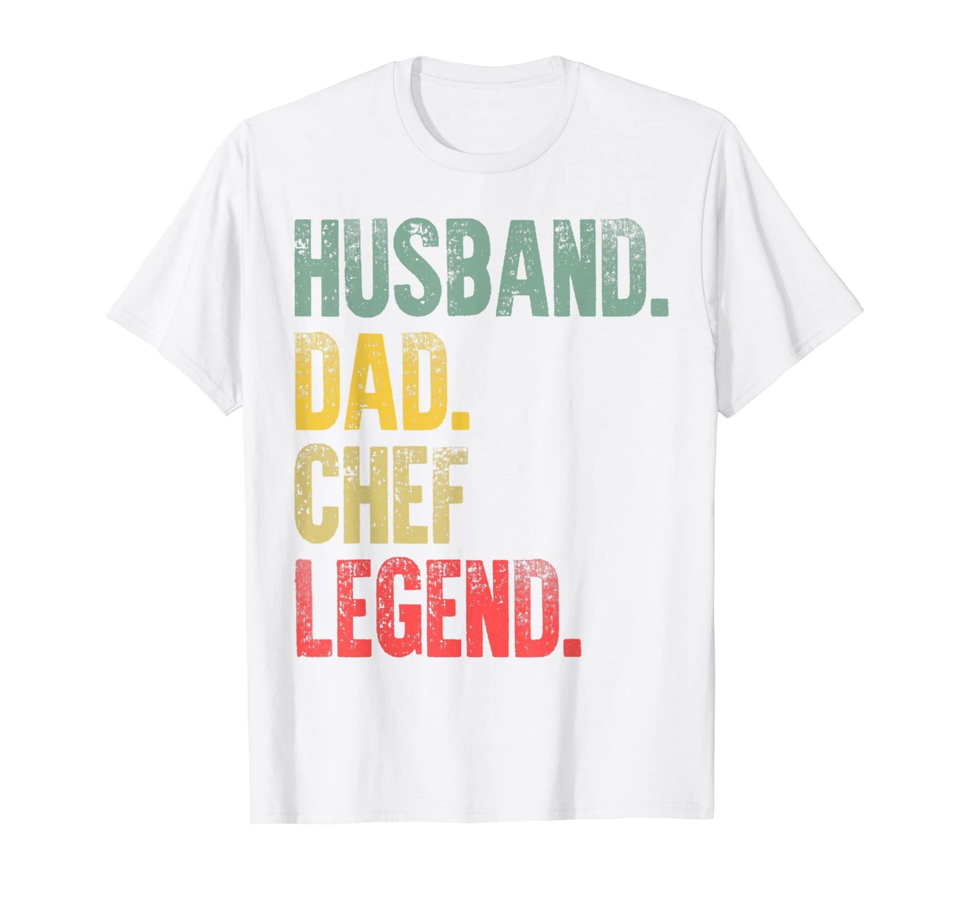 Mens Funny Husband Dad Chef Legend T-Shirt - Custom Art Print Unisex - T-Shirt, Sweatshirt, Hoodie