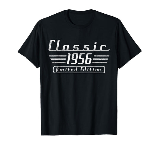 1956 Car 70Th Birthday Gifts 70 Year T-Shirt - Streetwear Style Men Women - T-Shirt, Sweatshirt, Hoodie