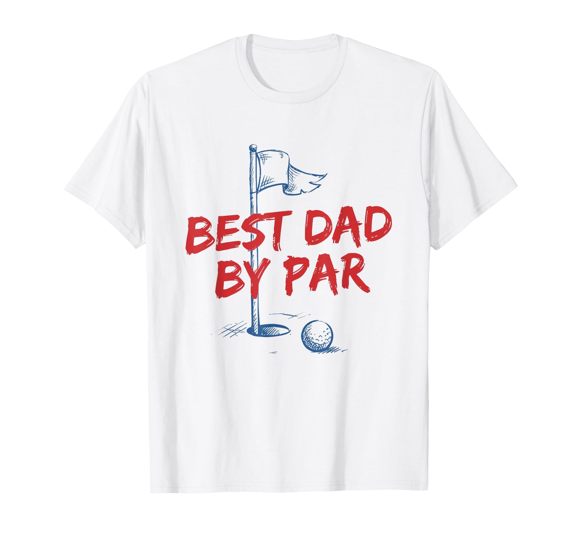 Best Dad Par Golf Dad Golfing T-Shirt - Aesthetic Graphic for Adults - T-Shirt, Sweatshirt, Hoodie
