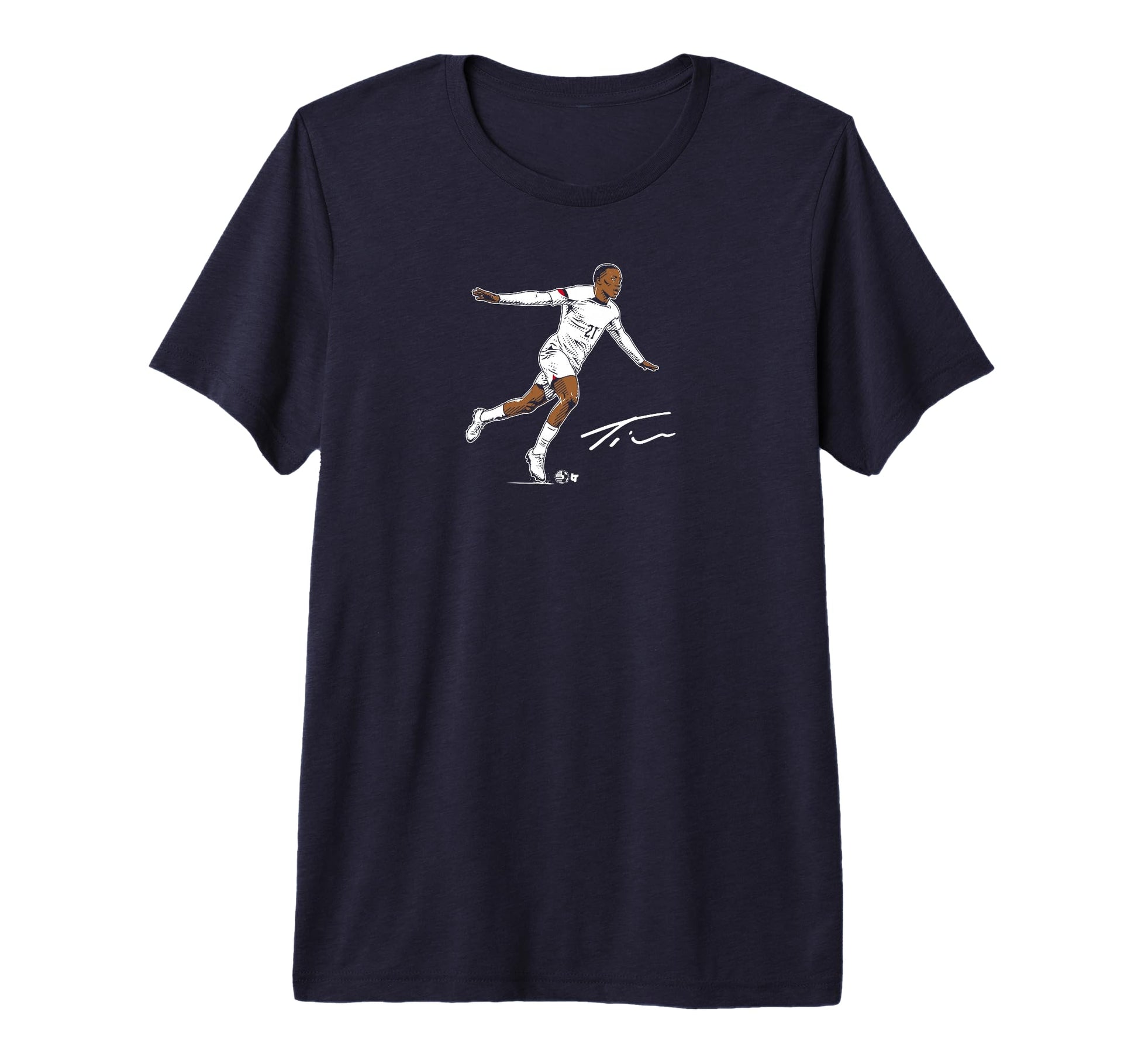 Timothy Weah Goal Celebration U S T-Shirt - Fun Novelty Design Men Women - T-Shirt, Sweatshirt, Hoodie