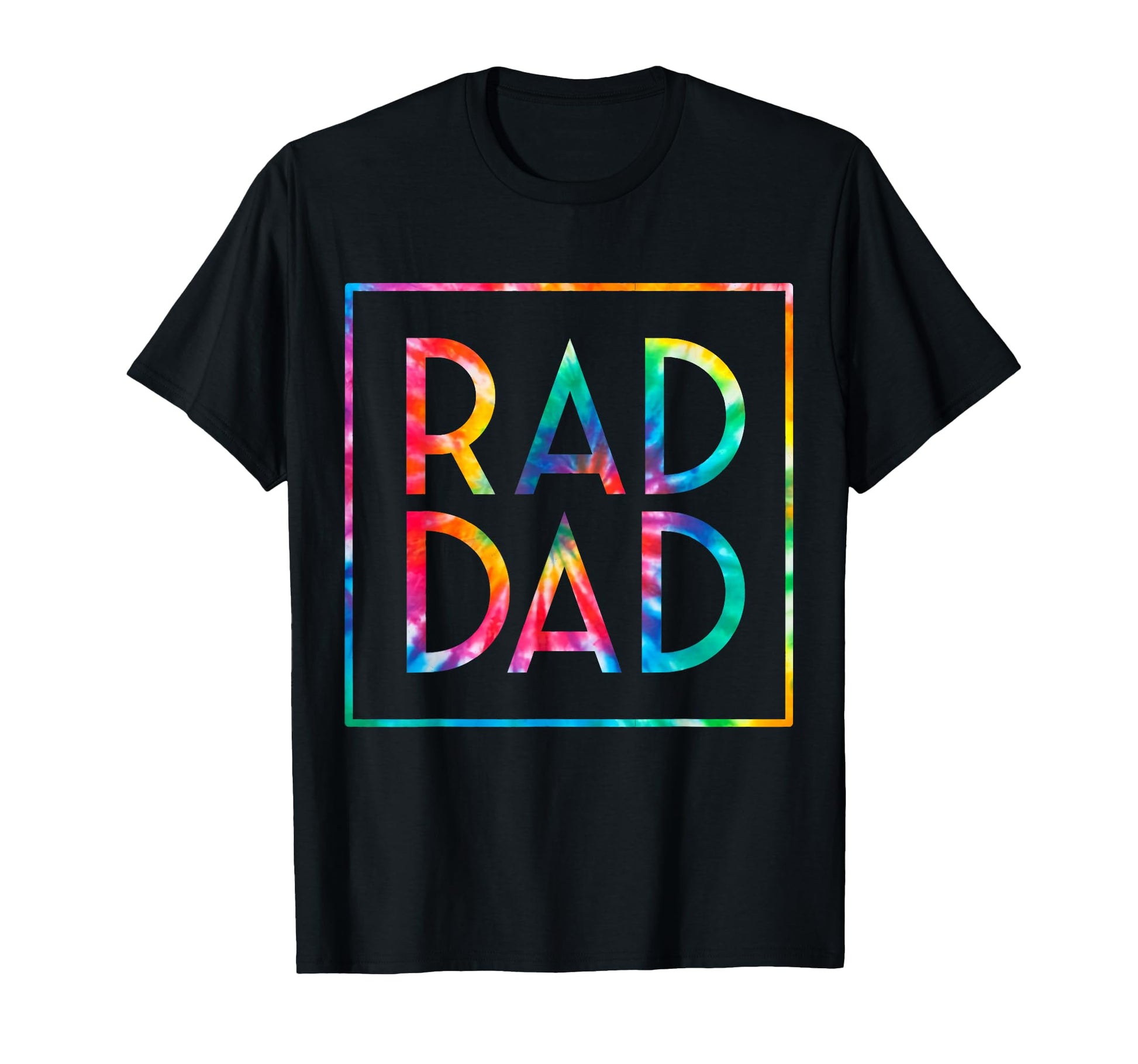 Mens Rad Dad Tie Dye Dad Jokes T-Shirt - Casual Everyday Wear for Adults - T-Shirt, Sweatshirt, Hoodie