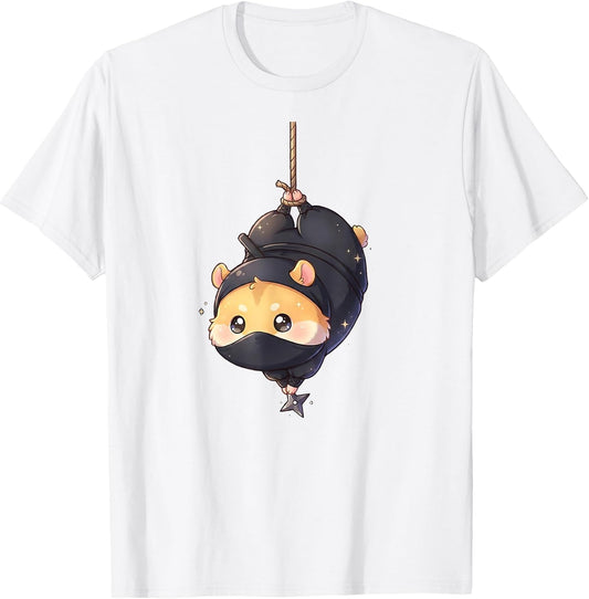 Adorable Japanese Warrior & Small Animal Designs Unisex T-shirt, Sweatshirt, Hoodie, Long Sleeve Tee - T-Shirt, Sweatshirt, Hoodie