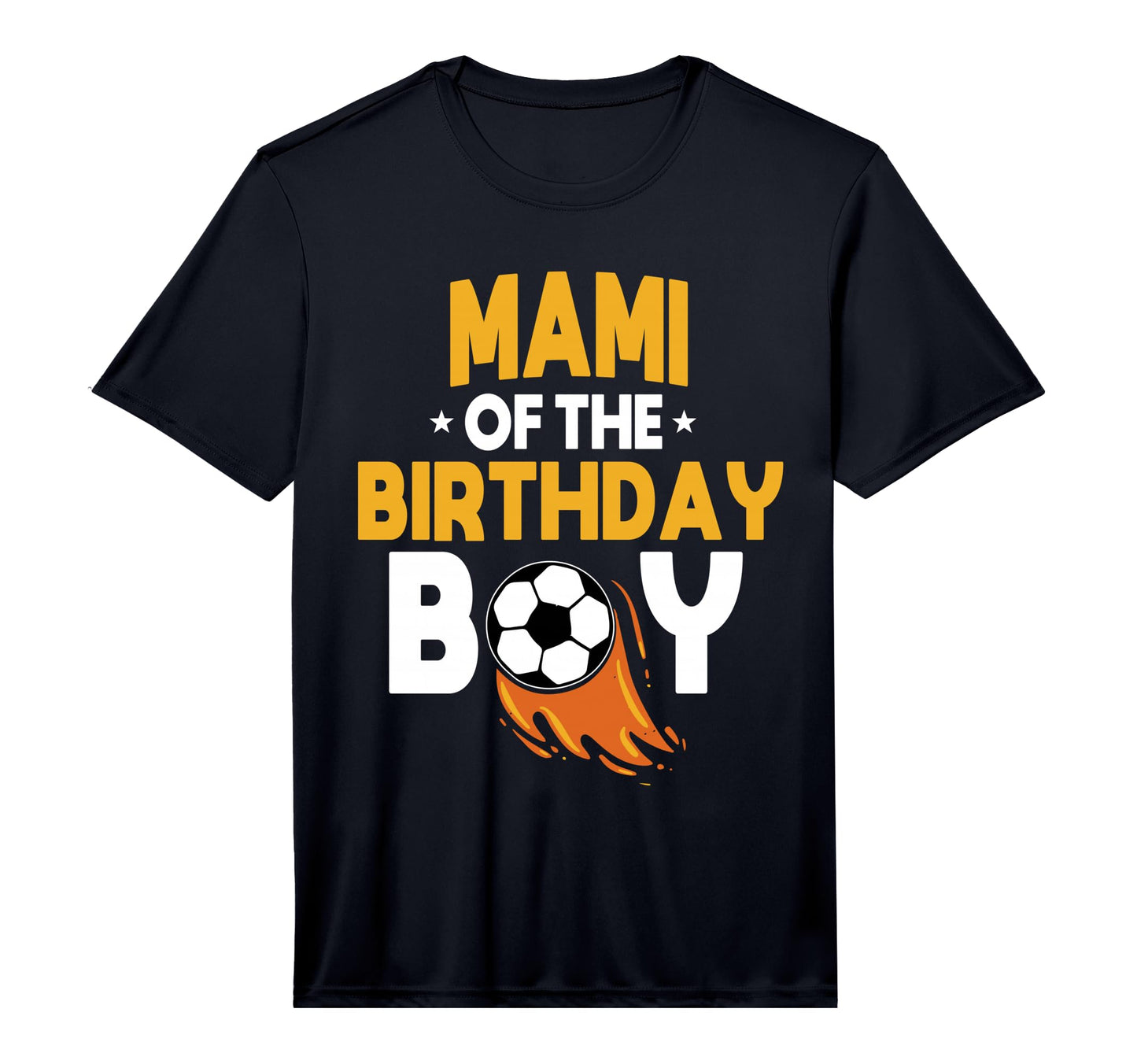 Mami Birthday Soccer Ball Team Bday Party T-Shirt - Graphic Print Unisex - T-Shirt, Sweatshirt, Hoodie