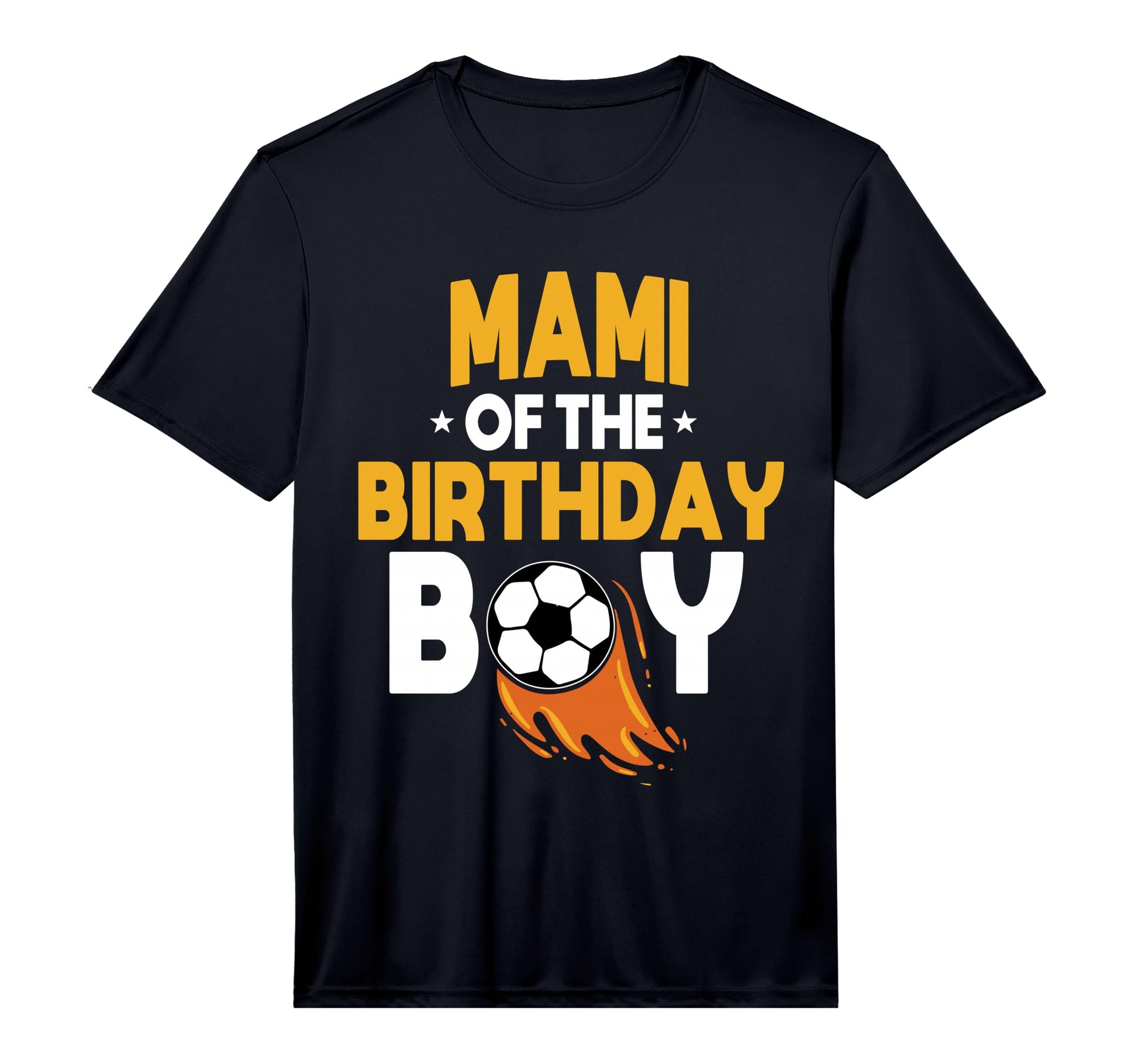 Mami Birthday Soccer Ball Team Bday Party T-Shirt - Graphic Print Unisex - T-Shirt, Sweatshirt, Hoodie