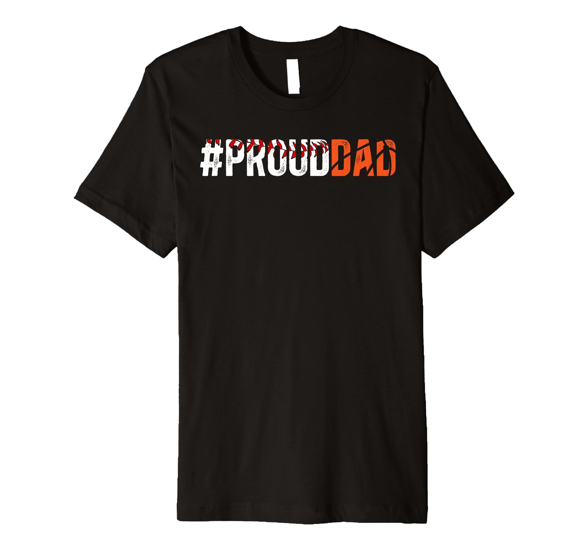 Mens Proud Dad Baseball Basketball Dad T-Shirt - Trendy Graphic Unisex - T-Shirt, Sweatshirt, Hoodie