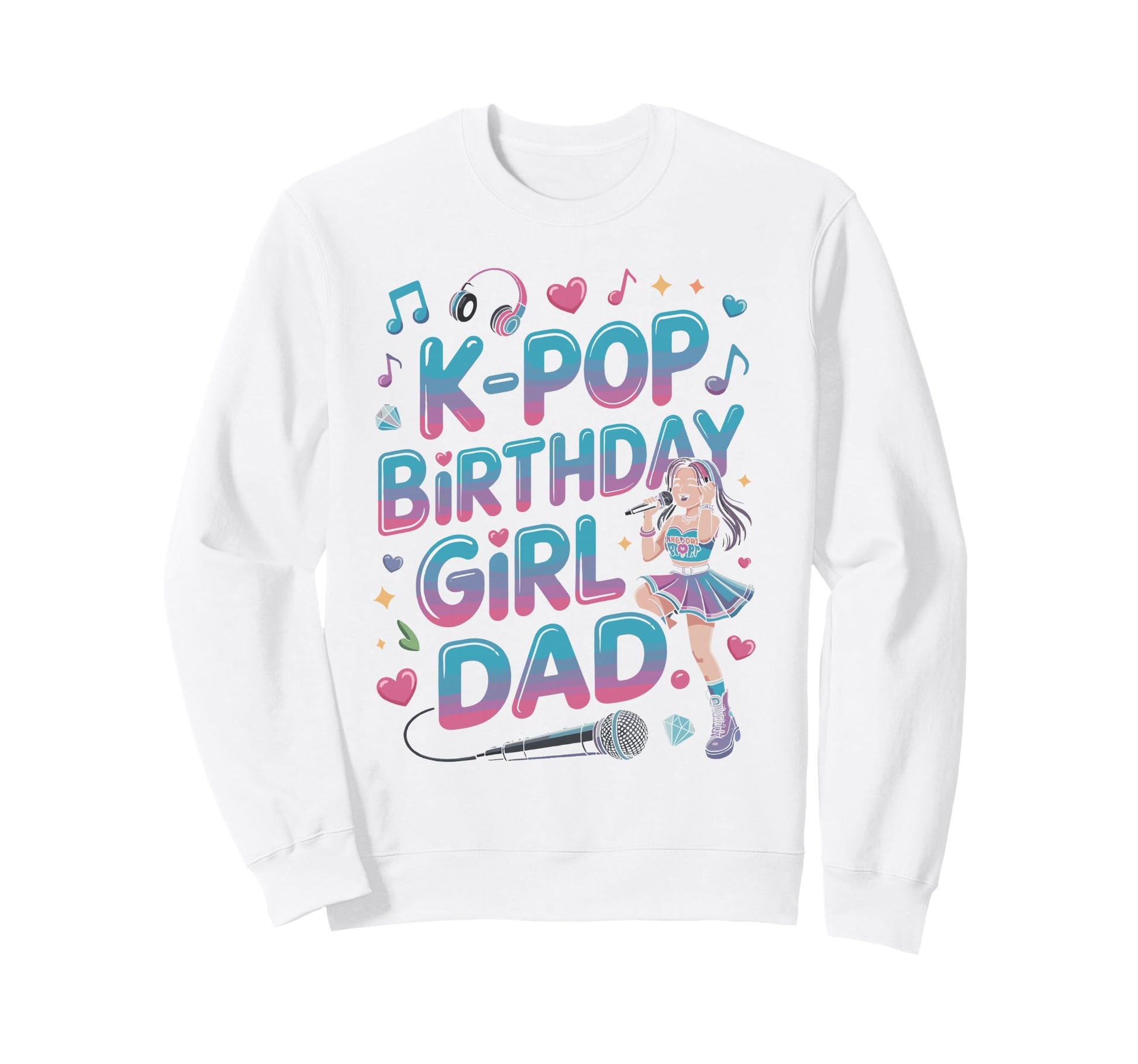 Korean Pop Outfit Kpop K Pop Sweatshirt - Minimalist Print Men Women - T-Shirt, Sweatshirt, Hoodie