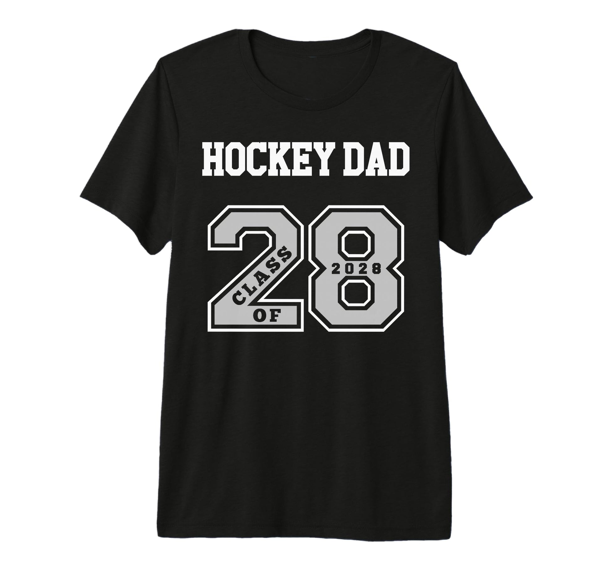 Hockey Dad Class 2028 Hockey Dad 28 T-Shirt - Fun Novelty Design Men Women - T-Shirt, Sweatshirt, Hoodie