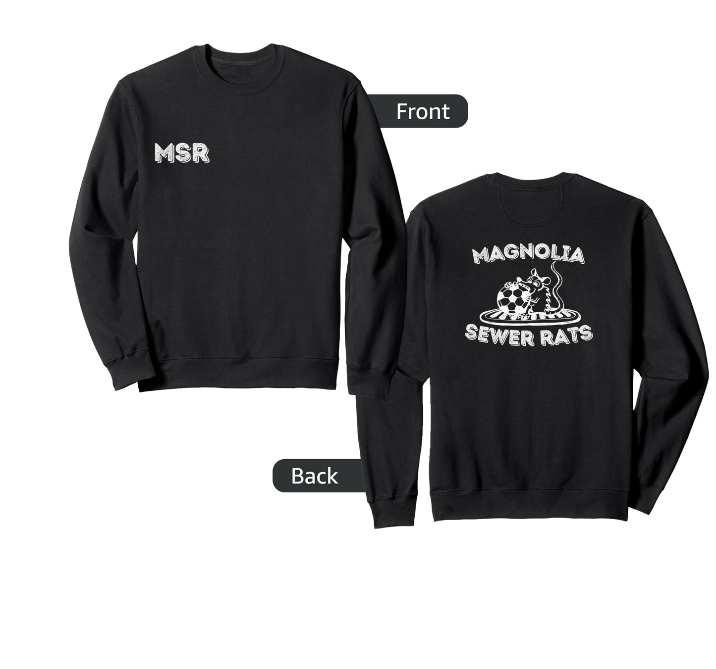 Magnolia Sewer Rats Sweatshirt - Unique Graphic Unisex - T-Shirt, Sweatshirt, Hoodie