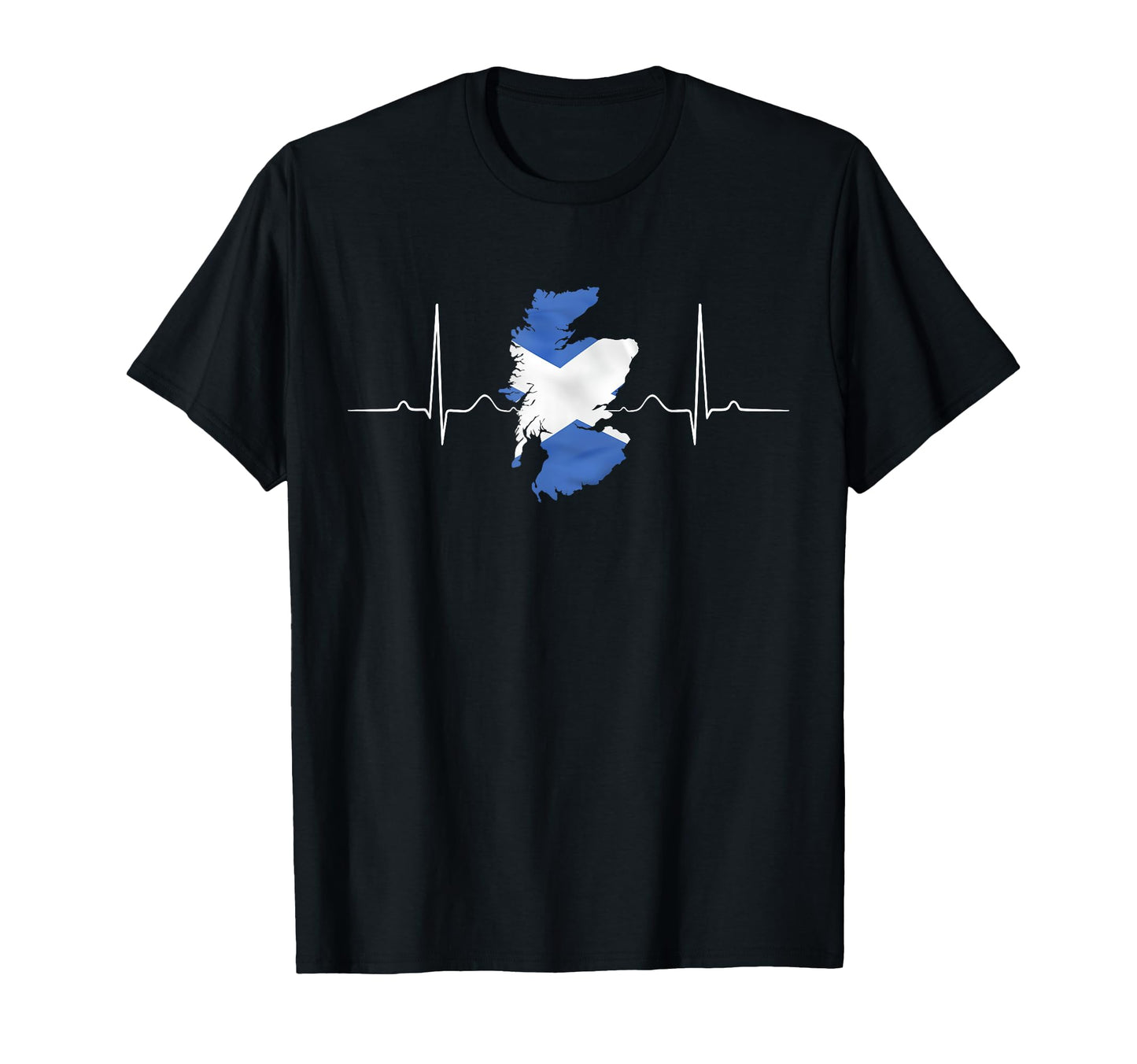 Scotland Heart Scottish T-Shirt - Casual Everyday Wear for Adults - T-Shirt, Sweatshirt, Hoodie