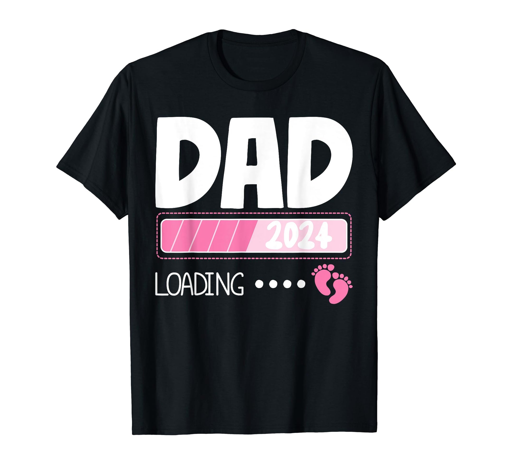 Dad Loading Expecting Daughter 2024 T-Shirt - Custom Art Print for Adults - T-Shirt, Sweatshirt, Hoodie