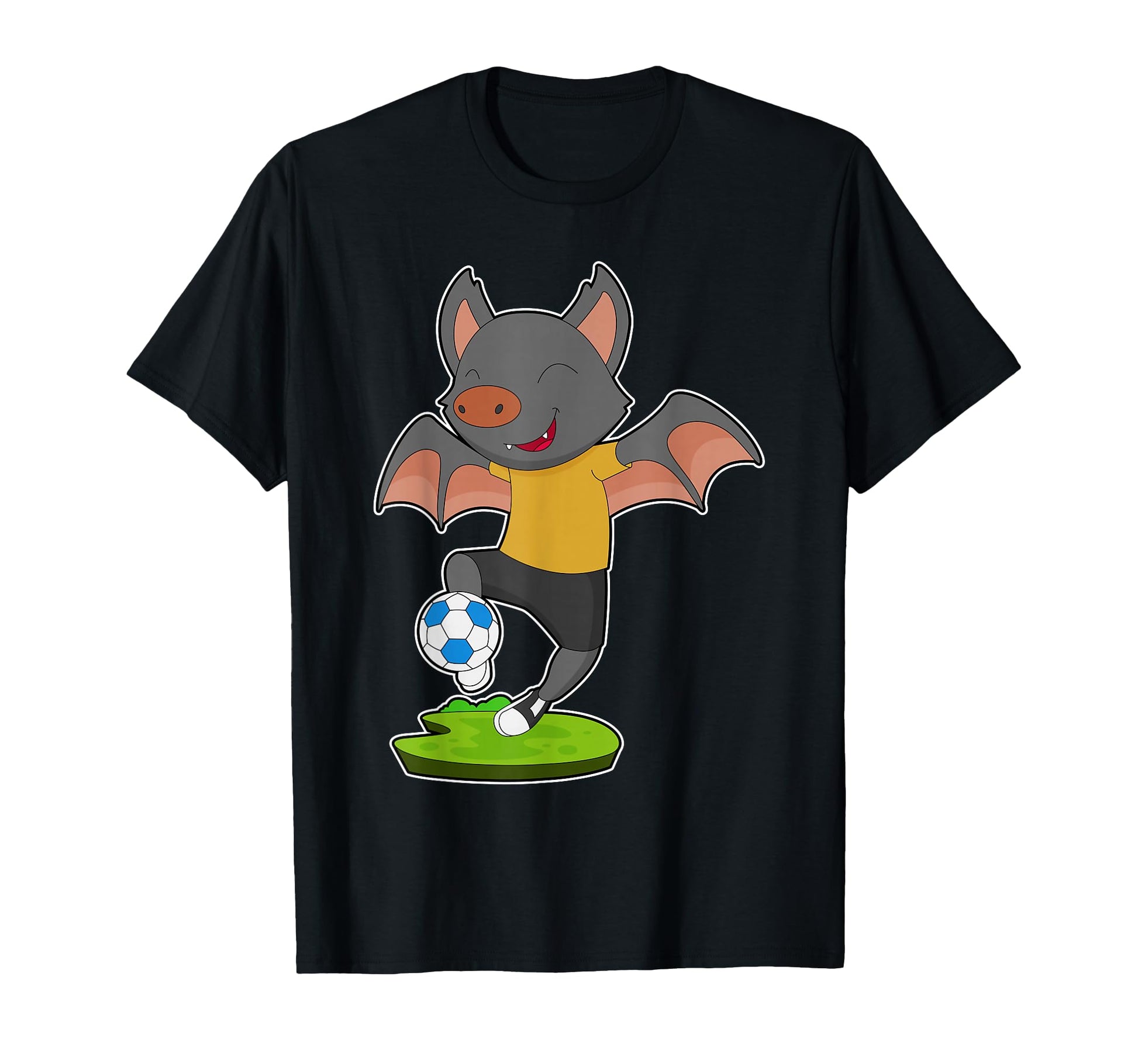 Bat Soccer Player Soccer Sports T-Shirt - Unique Graphic Men Women - T-Shirt, Sweatshirt, Hoodie