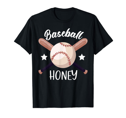 Baseball Honey Batter Sport Baseball T-Shirt - Minimalist Print for Adults - T-Shirt, Sweatshirt, Hoodie