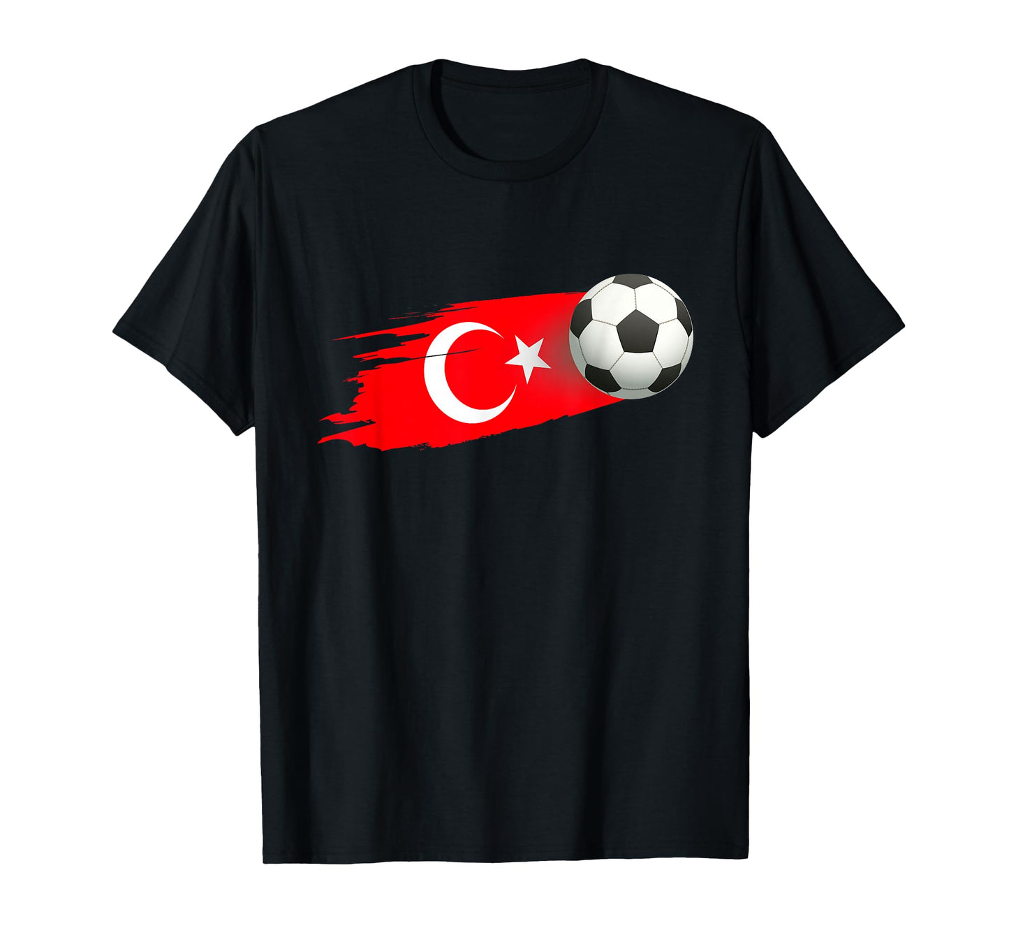 Turkey Flag Turkish Soccer Flag Turkish T-Shirt - Graphic Print Men Women - T-Shirt, Sweatshirt, Hoodie