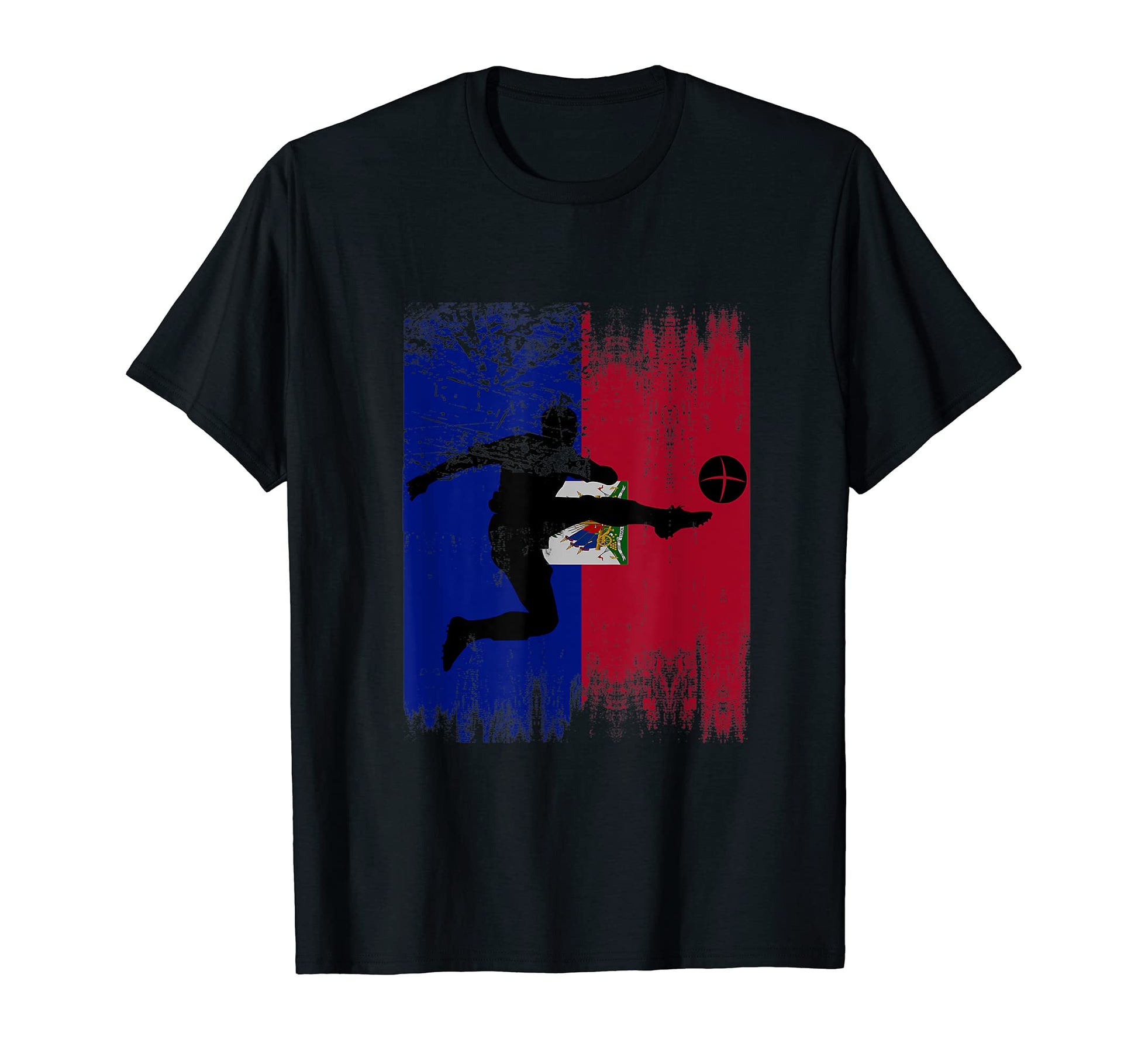 Haiti Soccer Haitian Football T-Shirt - Novelty Apparel for Adults - T-Shirt, Sweatshirt, Hoodie