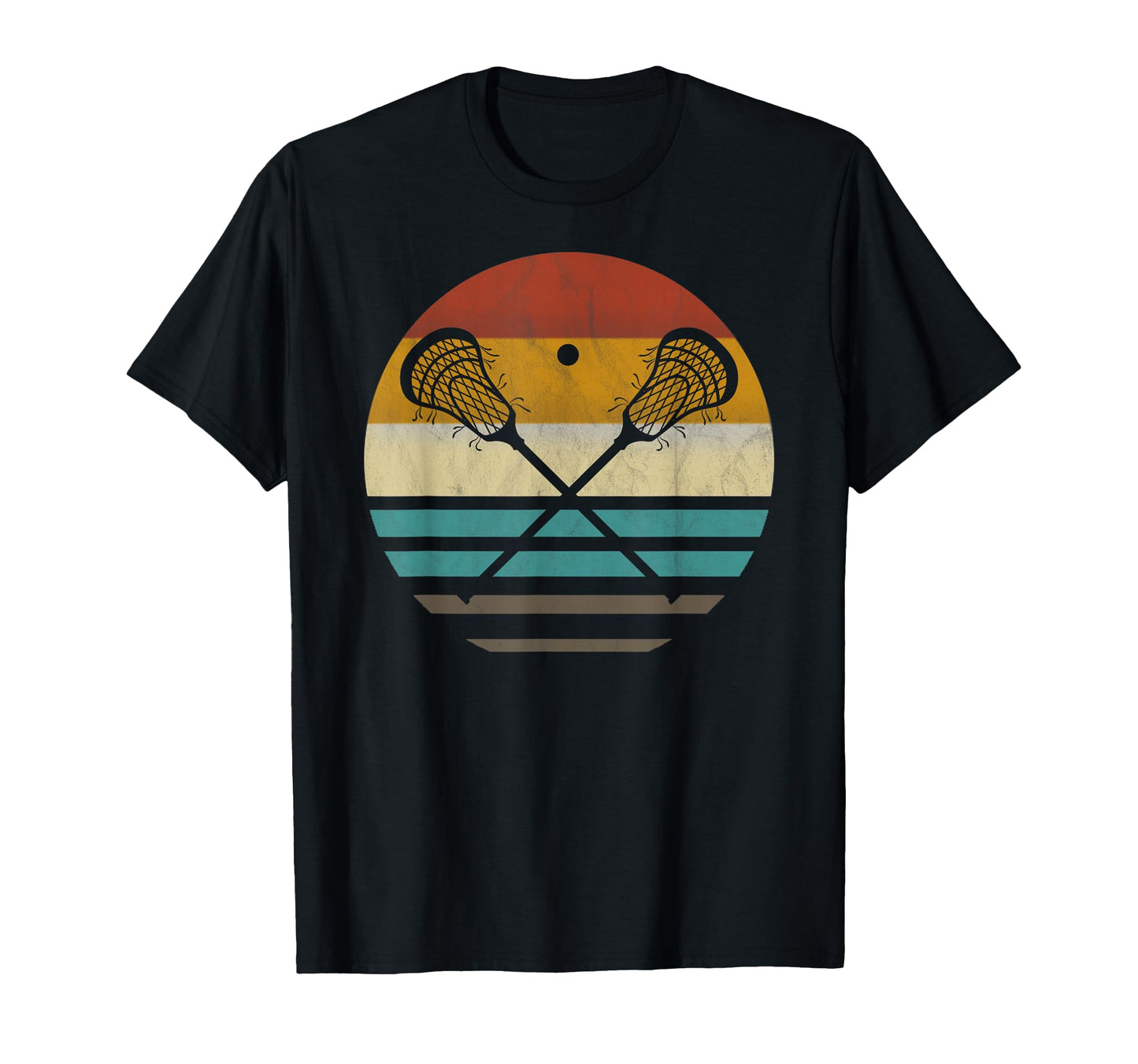 Lacrosse Lacrosse Racket Silhouette Gift T-Shirt - Trendy Graphic Unisex - T-Shirt, Sweatshirt, Hoodie