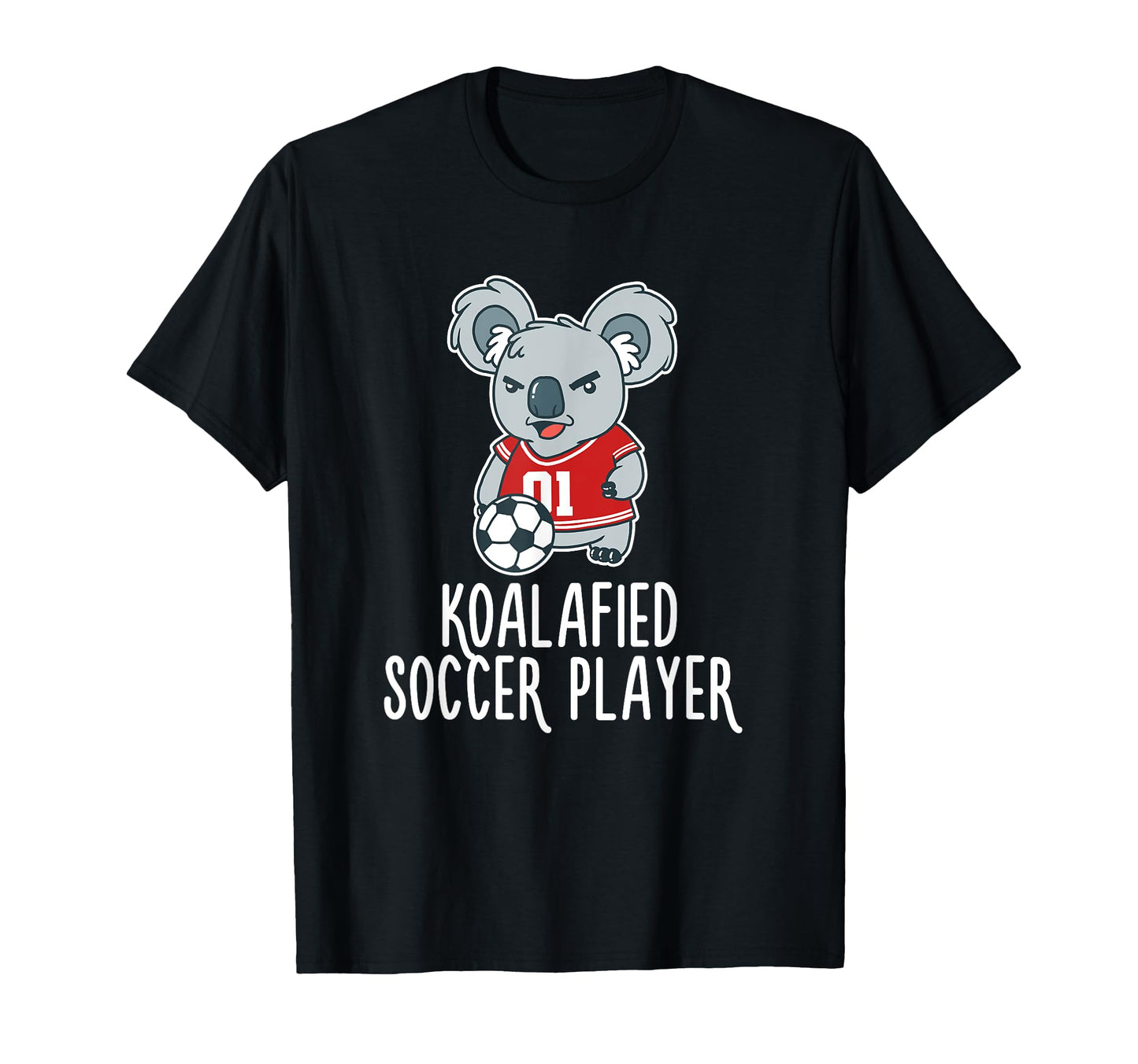 Soccer Player Koalafied Koala Bear T-Shirt - Fun Novelty Design for Adults - T-Shirt, Sweatshirt, Hoodie