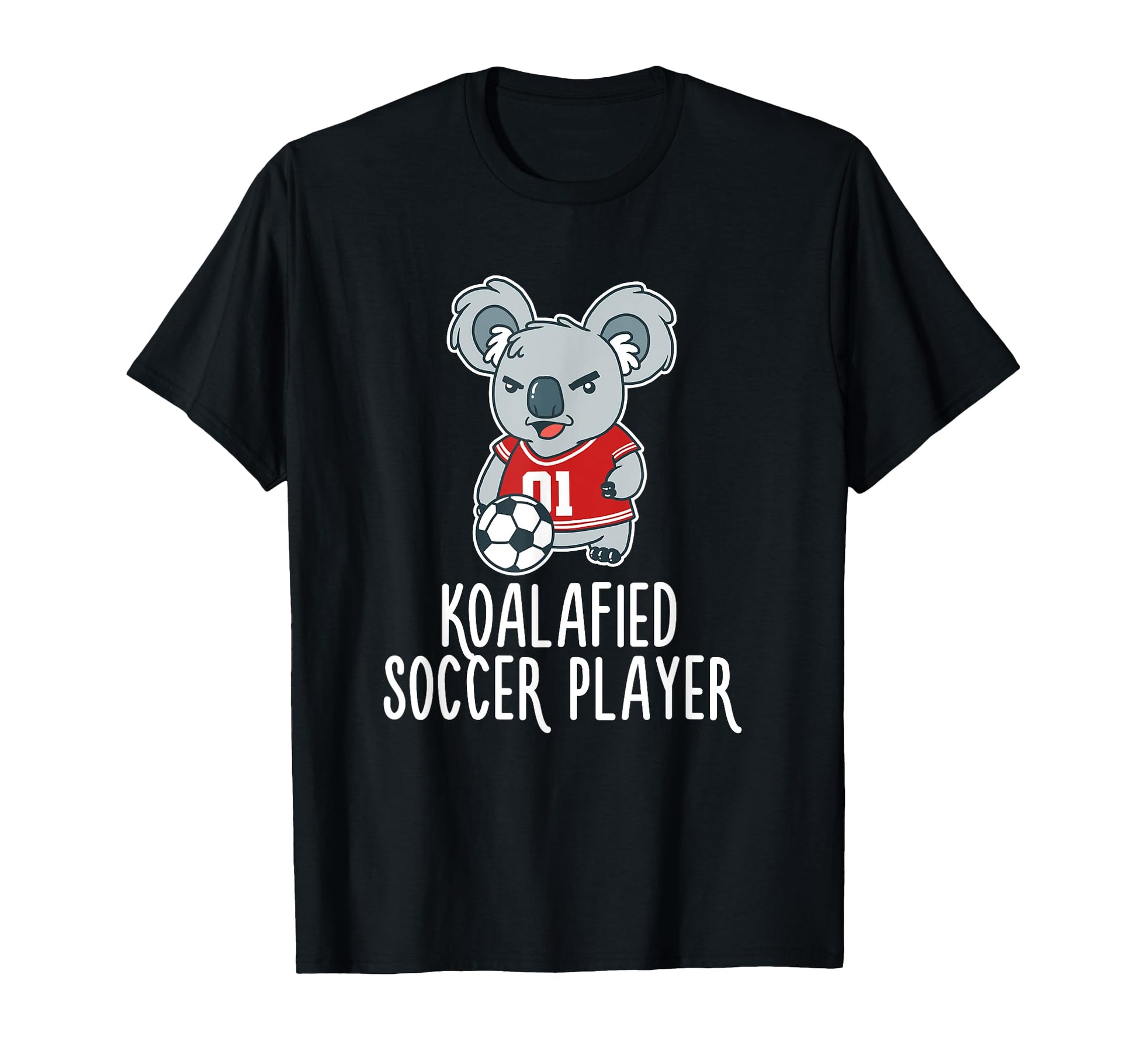 Soccer Player Koalafied Koala Bear T-Shirt - Fun Novelty Design for Adults - T-Shirt, Sweatshirt, Hoodie