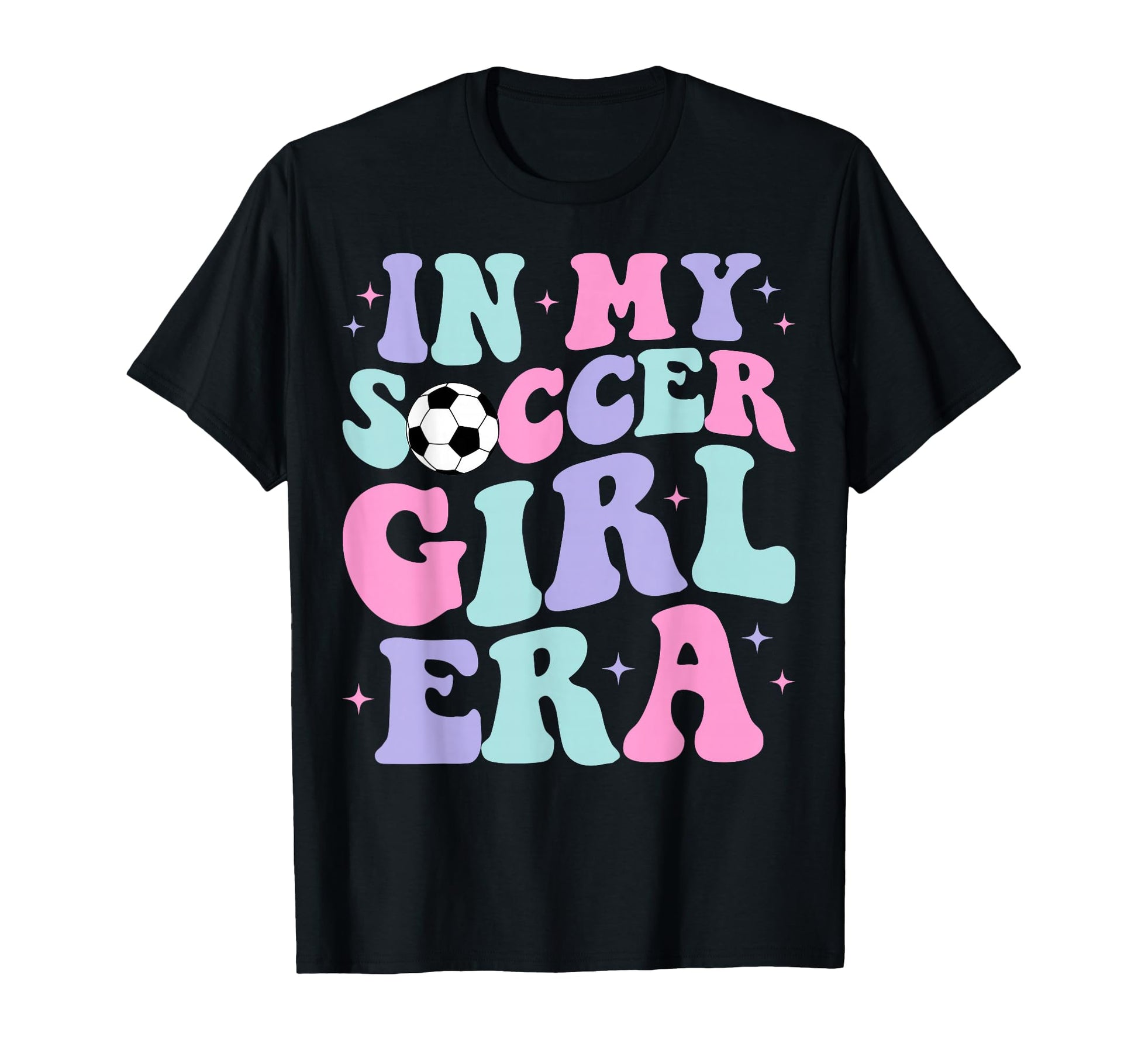 My Soccer Era Groovy Soccer T-Shirt - Custom Art Print Unisex - T-Shirt, Sweatshirt, Hoodie
