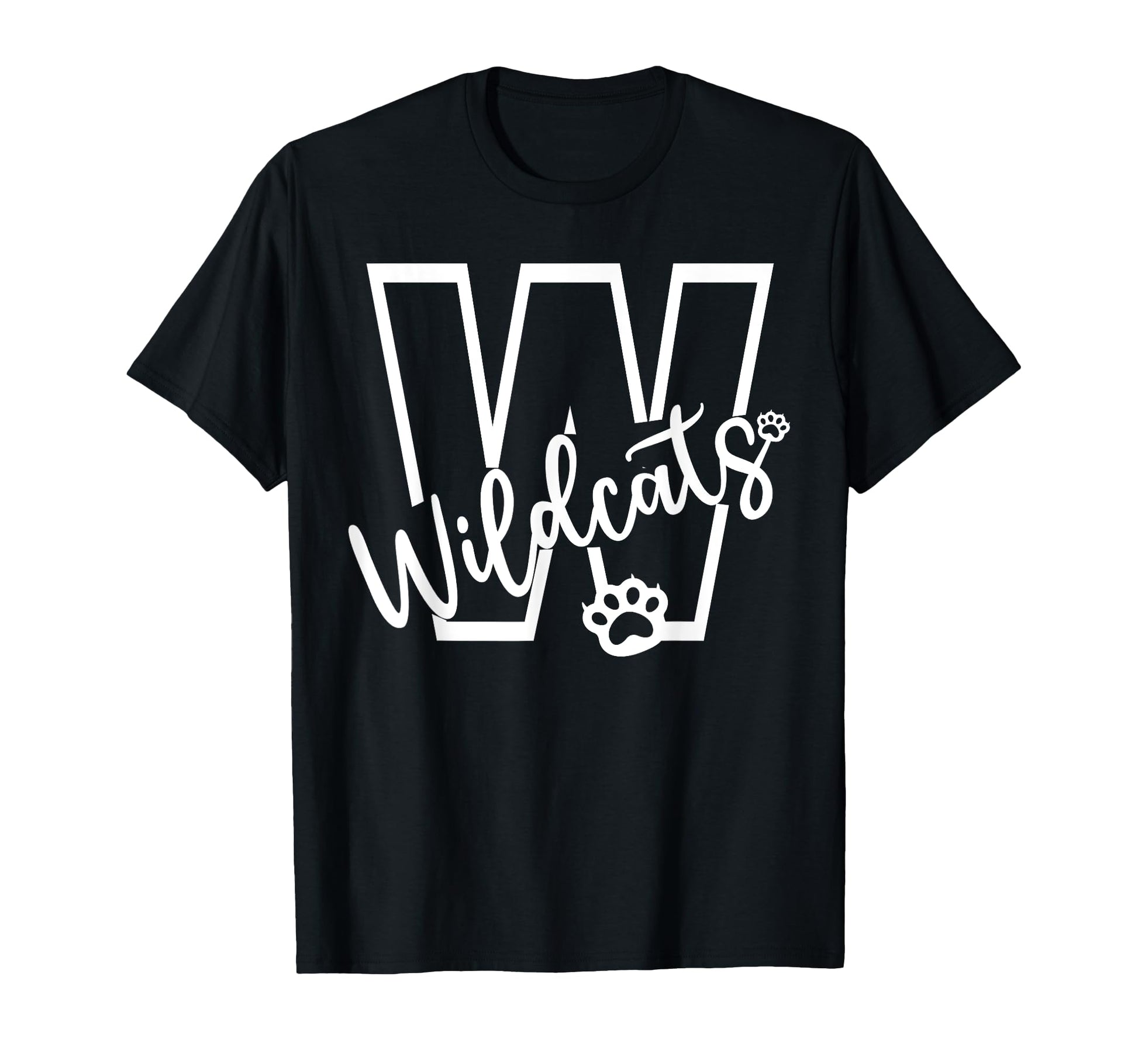 Wildcats School Sports Fan Team Spirit T-Shirt - Trendy Graphic for Adults - T-Shirt, Sweatshirt, Hoodie