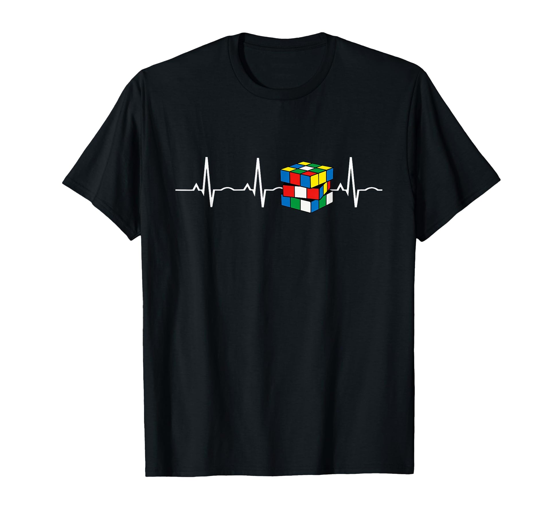Speedcubing Heartbeat Speedcubing T-Shirt - Casual Everyday Wear Men Women - T-Shirt, Sweatshirt, Hoodie