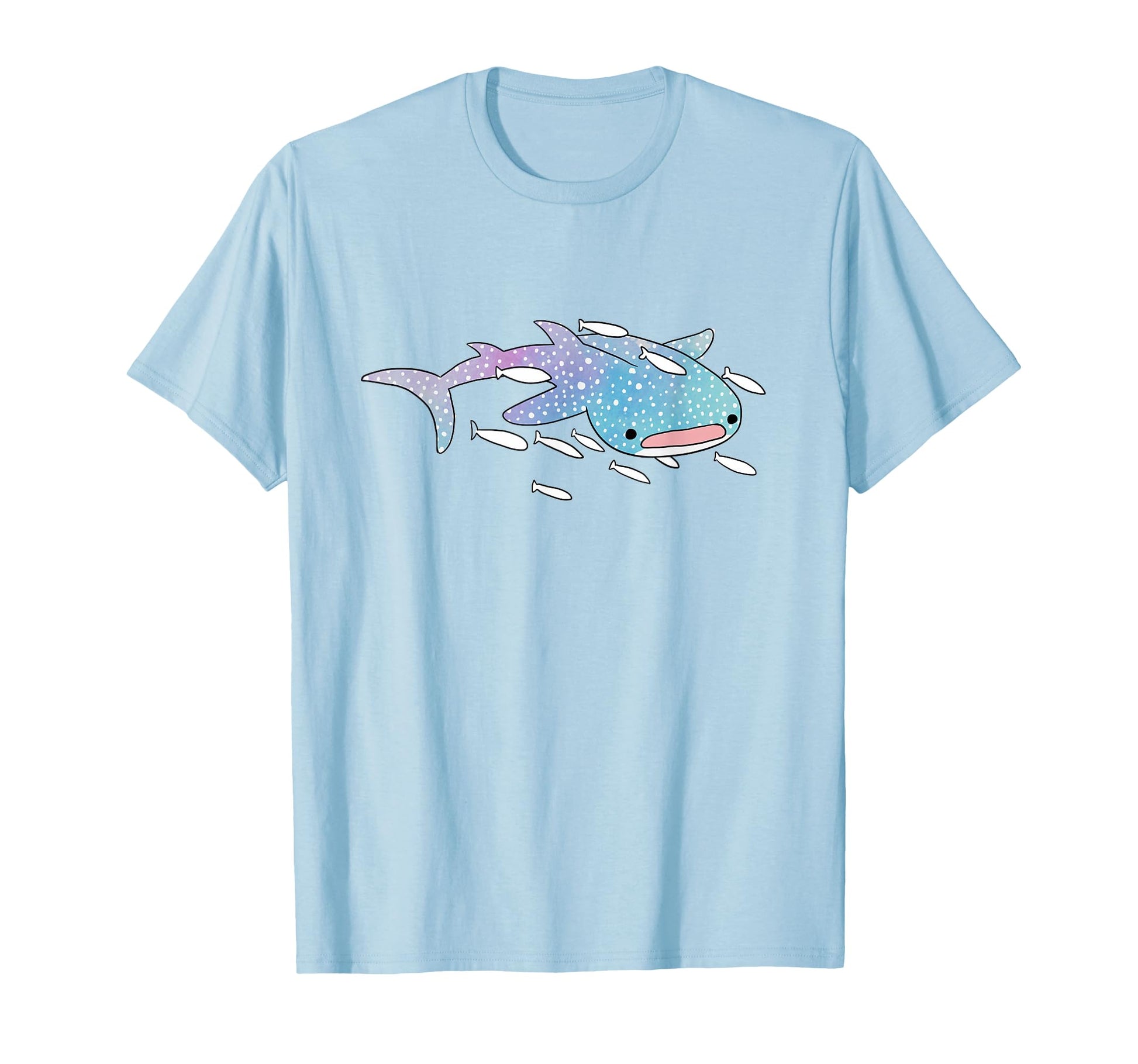 Kawaii Aesthetic Blue Whale Shark Ocean T-Shirt - Streetwear Style Unisex - T-Shirt, Sweatshirt, Hoodie