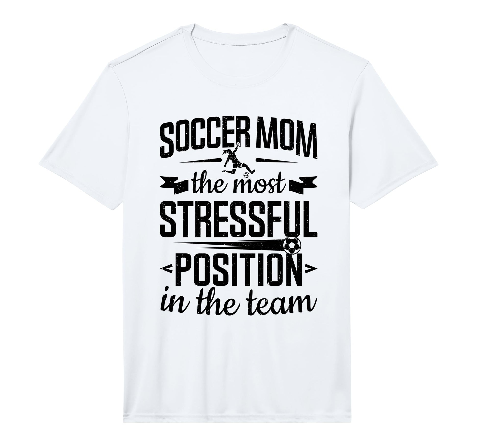 Mens Soccer Mom Stressful Position T-Shirt - Trendy Graphic for Adults - T-Shirt, Sweatshirt, Hoodie