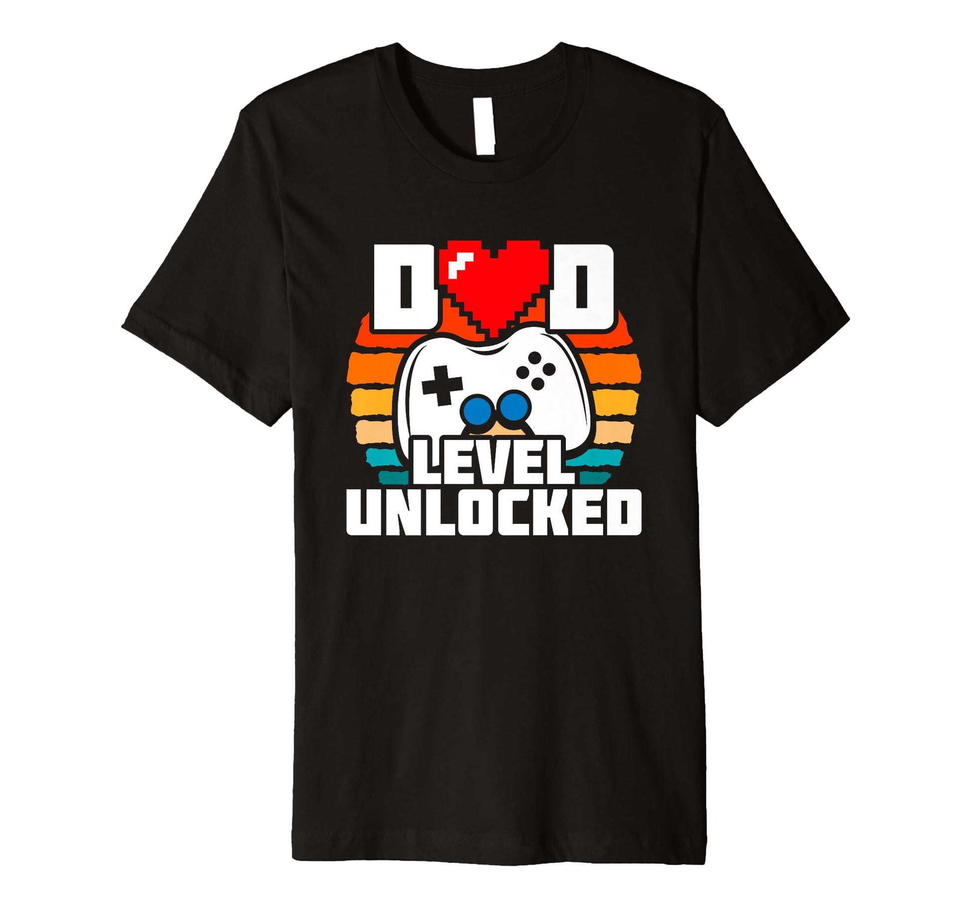 New Dad Level Unlocked Gamer Dad T-Shirt - Trendy Graphic for Adults - T-Shirt, Sweatshirt, Hoodie