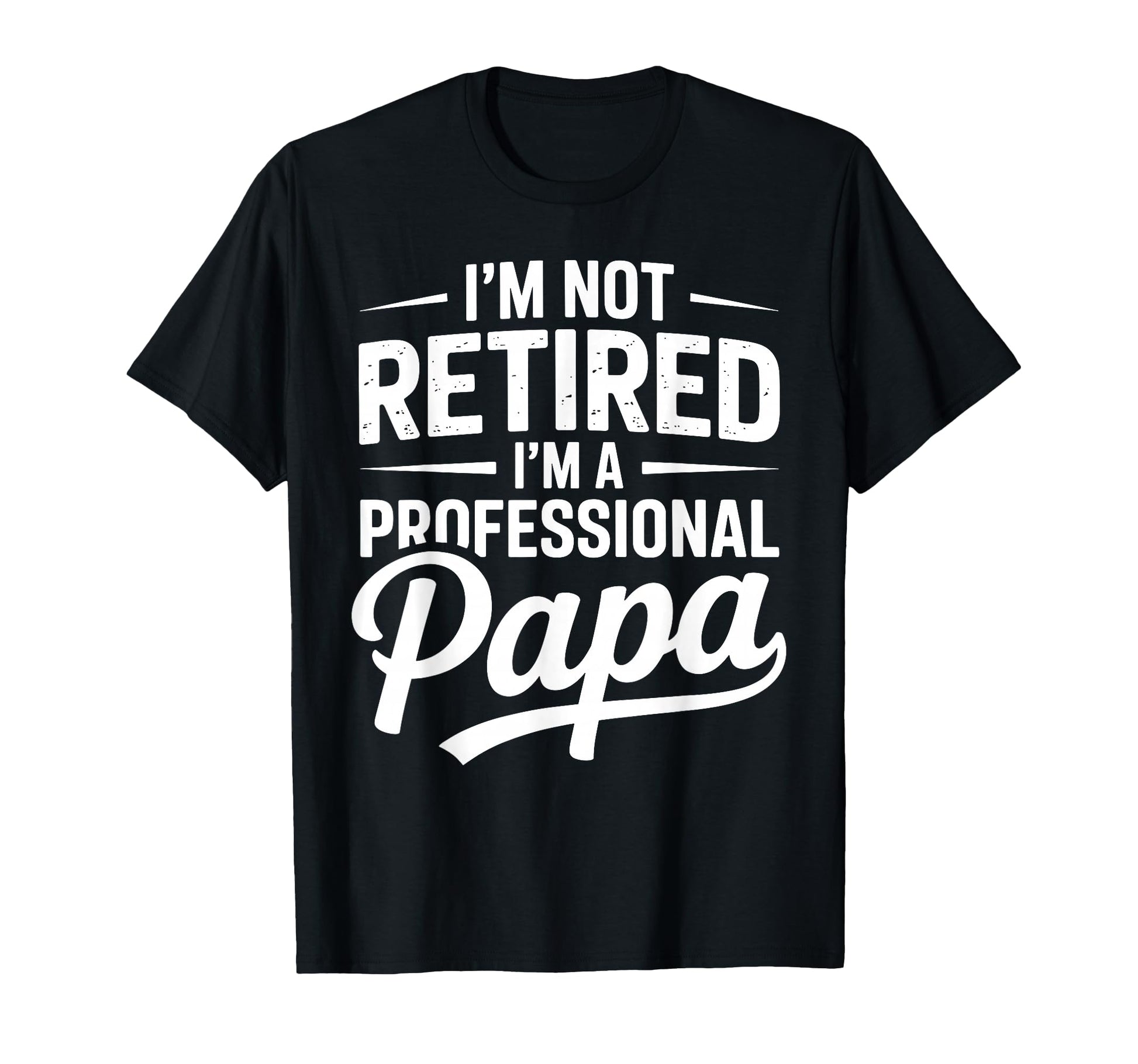 Papa Art Grandpa From Grandkids T-Shirt - Fun Novelty Design Men Women - T-Shirt, Sweatshirt, Hoodie