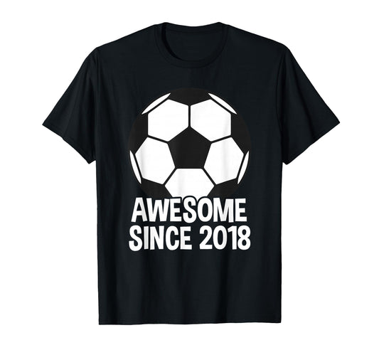 Awesome Since 2018 8Th Birthday 8 Year T-Shirt - Novelty Apparel Men Women - T-Shirt, Sweatshirt, Hoodie