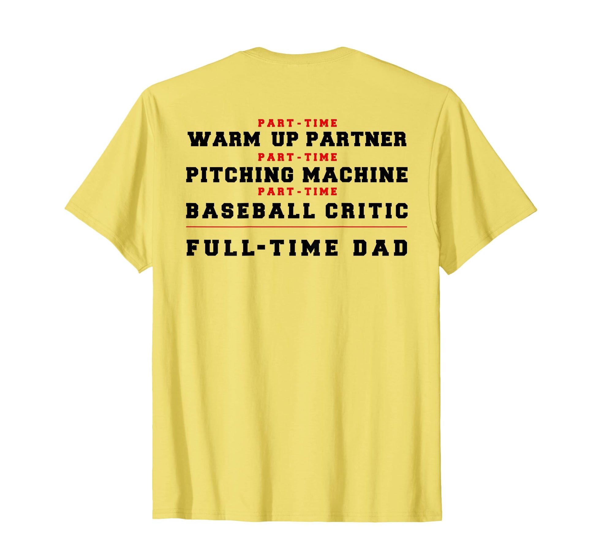 Part Time Warm Up Partner Pitching T-Shirt - Streetwear Style Men Women - T-Shirt, Sweatshirt, Hoodie