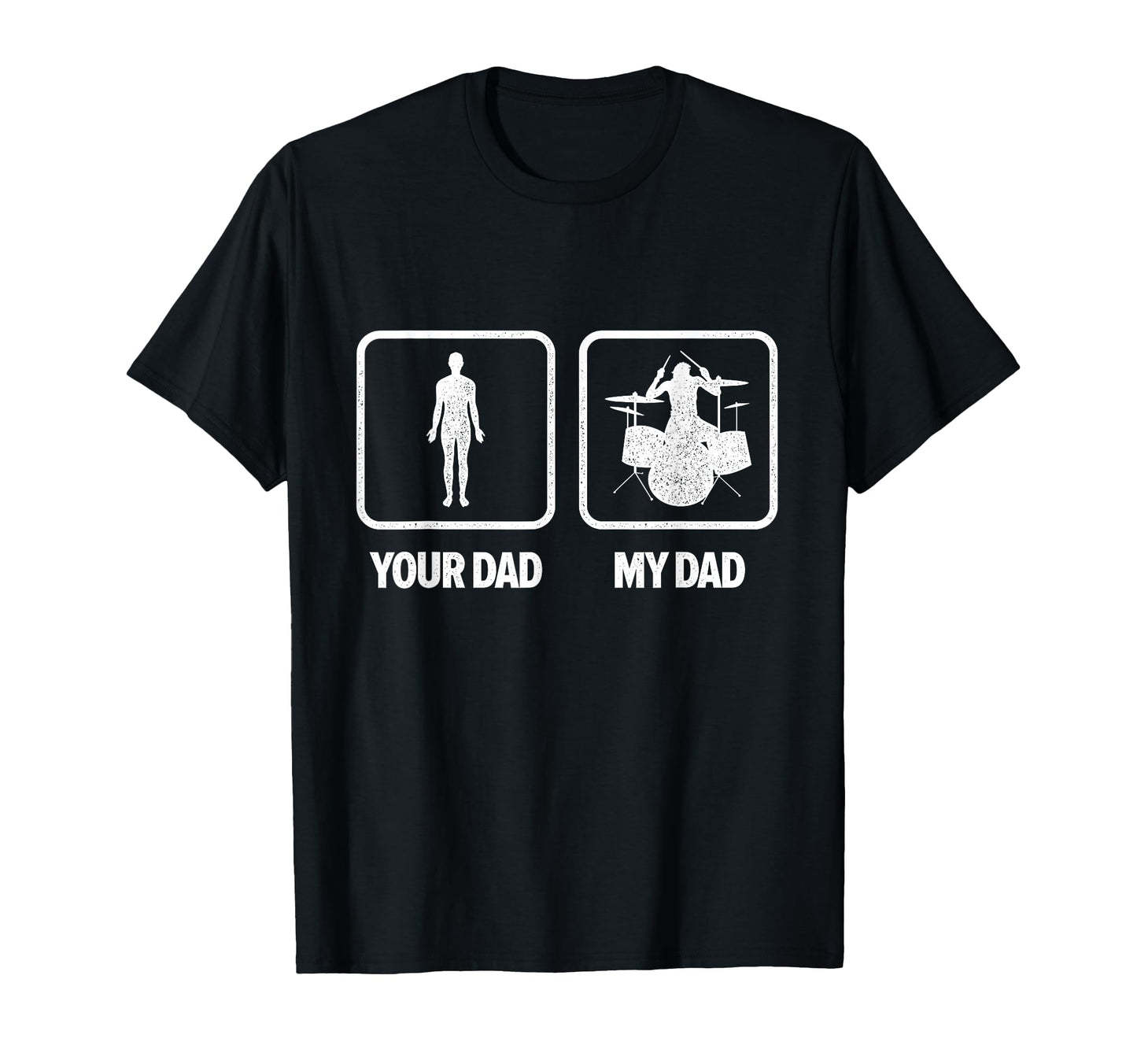 My Dad Drummer Drumming Drums T-Shirt - Aesthetic Graphic for Adults - T-Shirt, Sweatshirt, Hoodie
