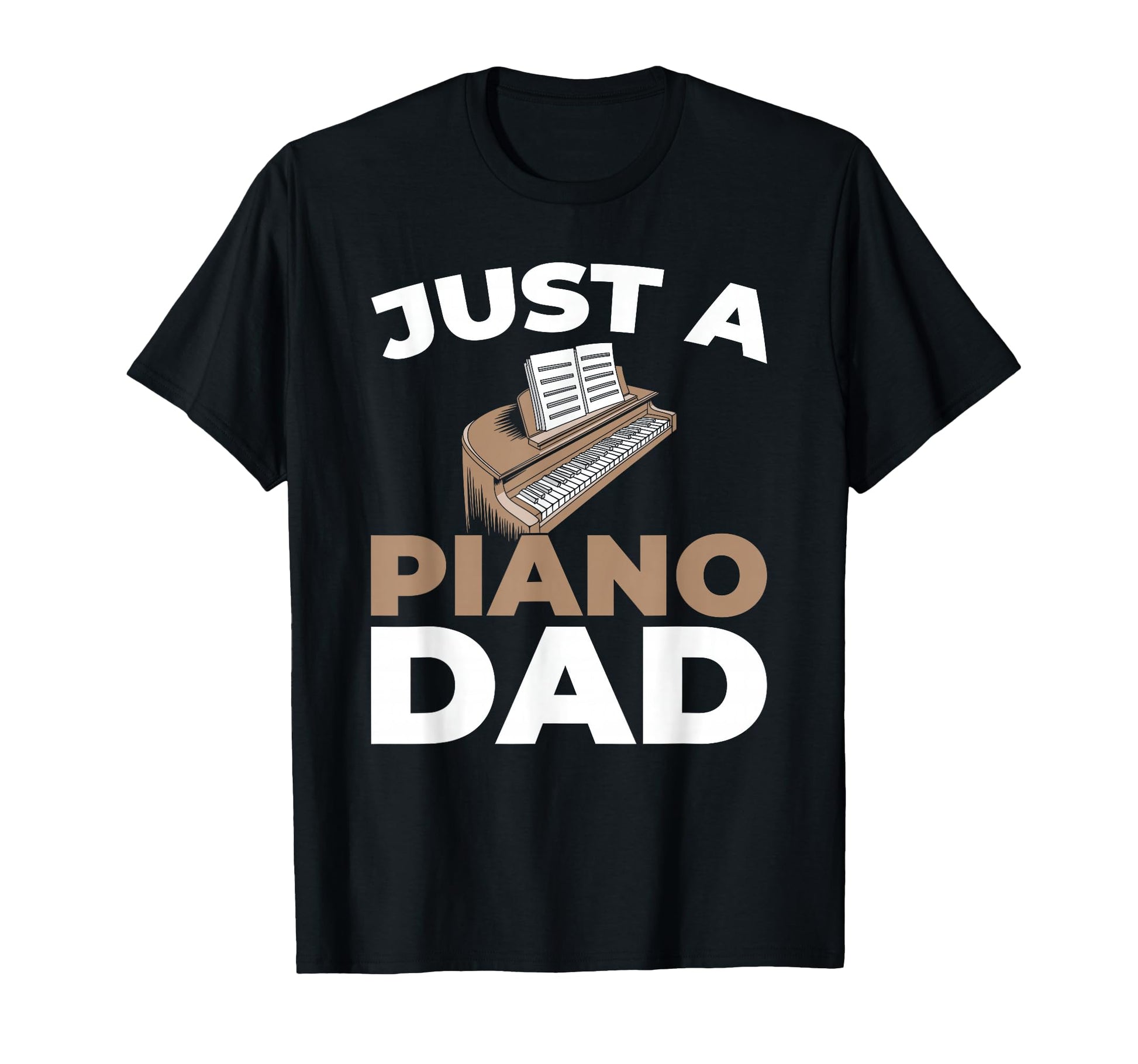 Piano Pianist Musician Music T-Shirt - Casual Everyday Wear for Adults - T-Shirt, Sweatshirt, Hoodie