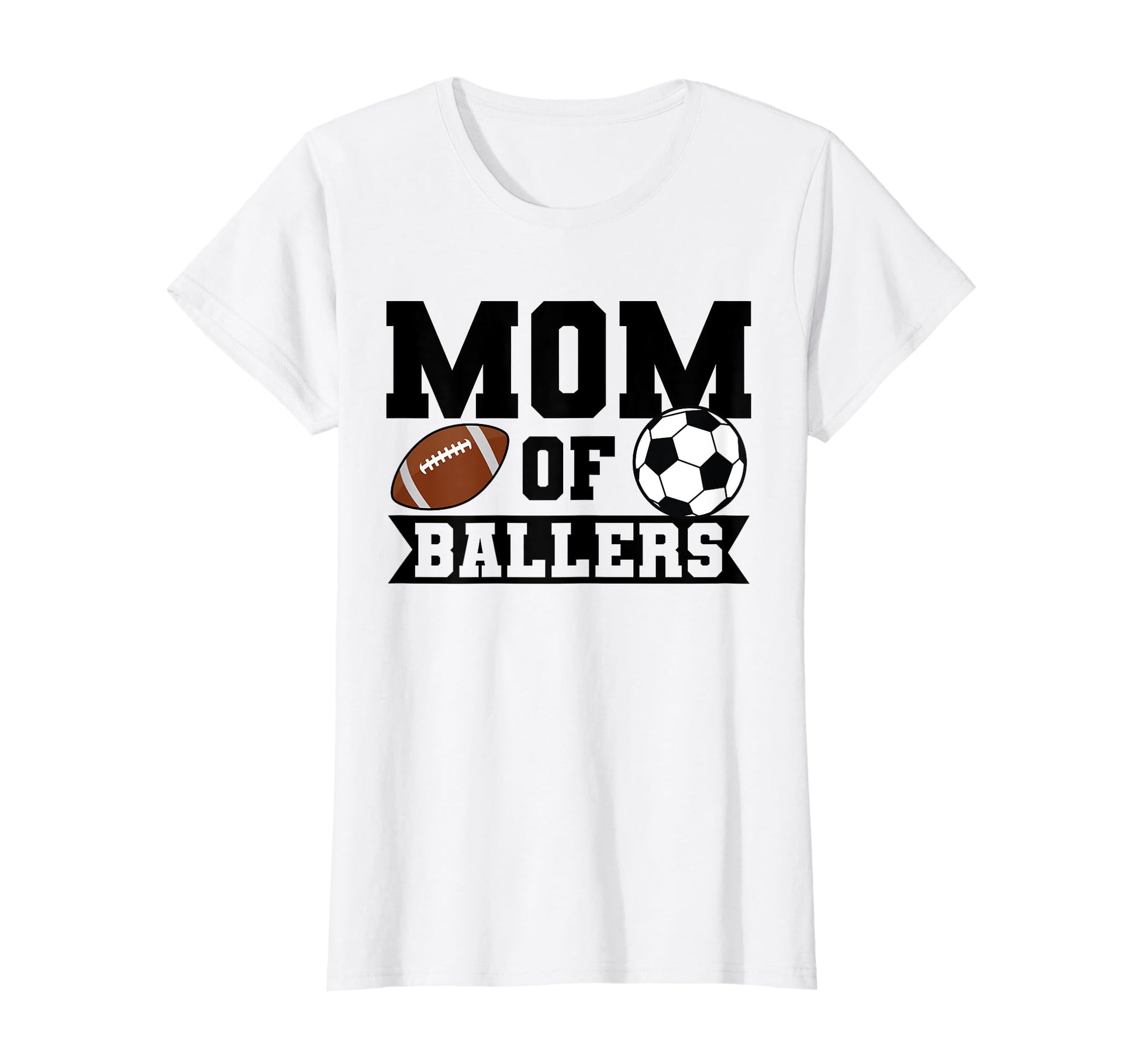 Mom Ballers Soccer Player T-Shirt - Unique Graphic Men Women - T-Shirt, Sweatshirt, Hoodie