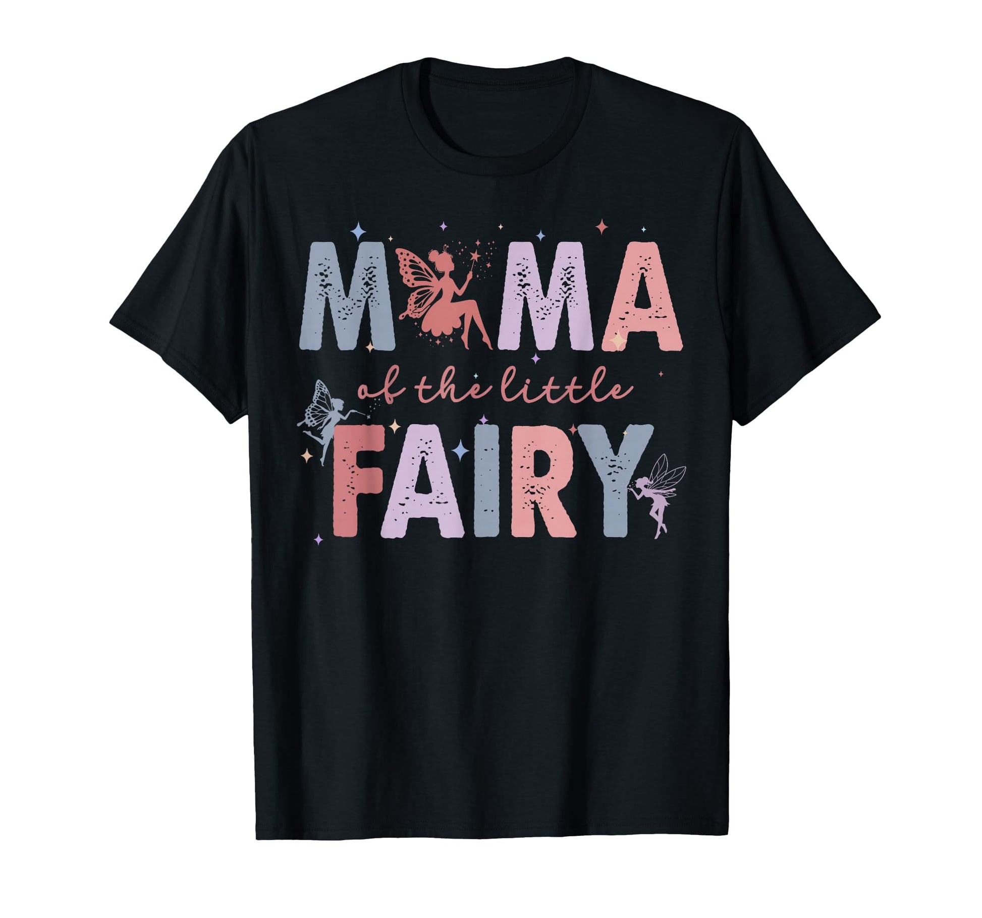 Mama Little Fairy First Birthday Party T-Shirt - Trendy Graphic Unisex - T-Shirt, Sweatshirt, Hoodie