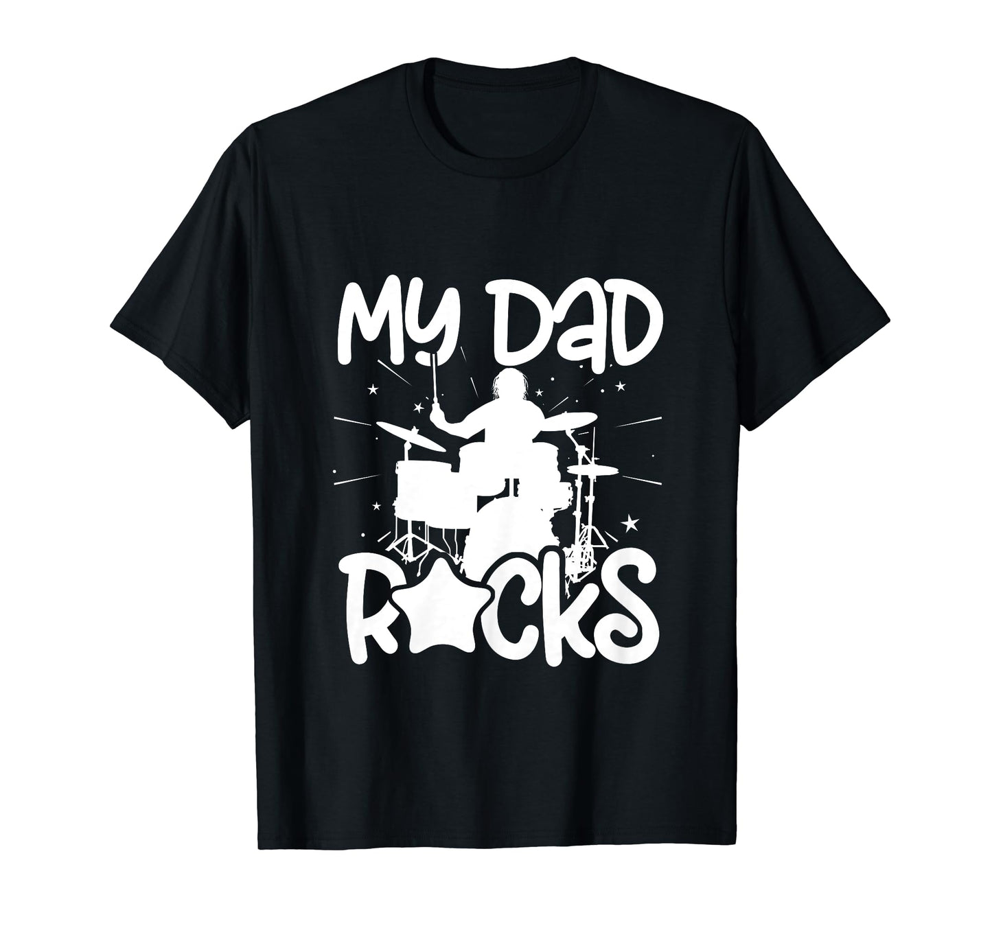 My Dad Drummer Drumming Drums T-Shirt - Aesthetic Graphic Men Women - T-Shirt, Sweatshirt, Hoodie