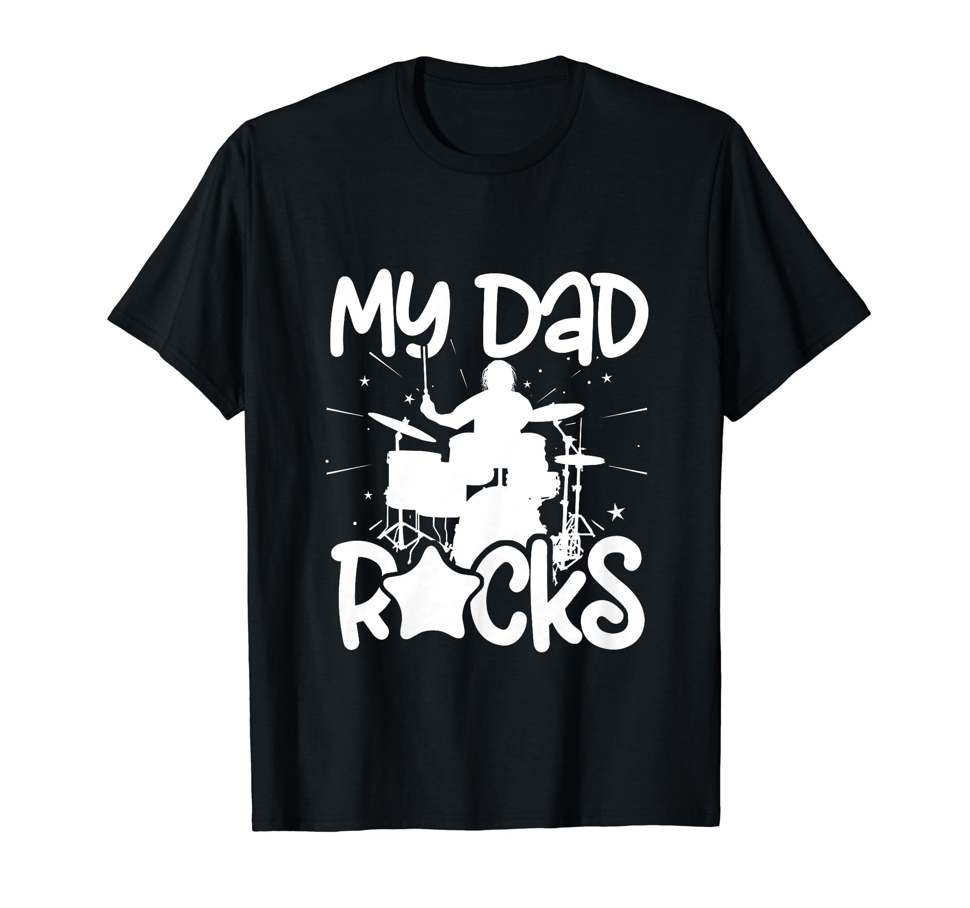 My Dad Drummer Drumming Drums T-Shirt - Aesthetic Graphic Men Women - T-Shirt, Sweatshirt, Hoodie