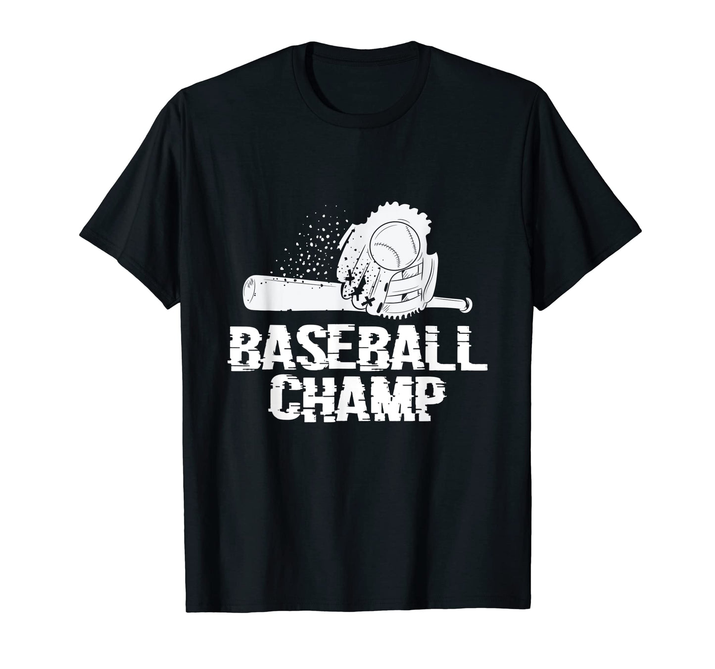 Baseball Champ Baseball Player T-Shirt - Unique Graphic for Adults - T-Shirt, Sweatshirt, Hoodie