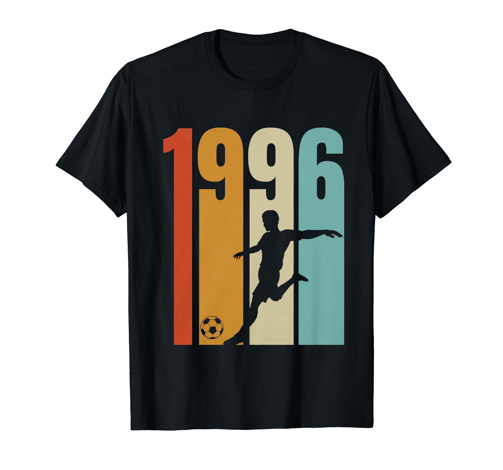 1996 Soccer Player T-Shirt - Fun Novelty Design for Adults - T-Shirt, Sweatshirt, Hoodie
