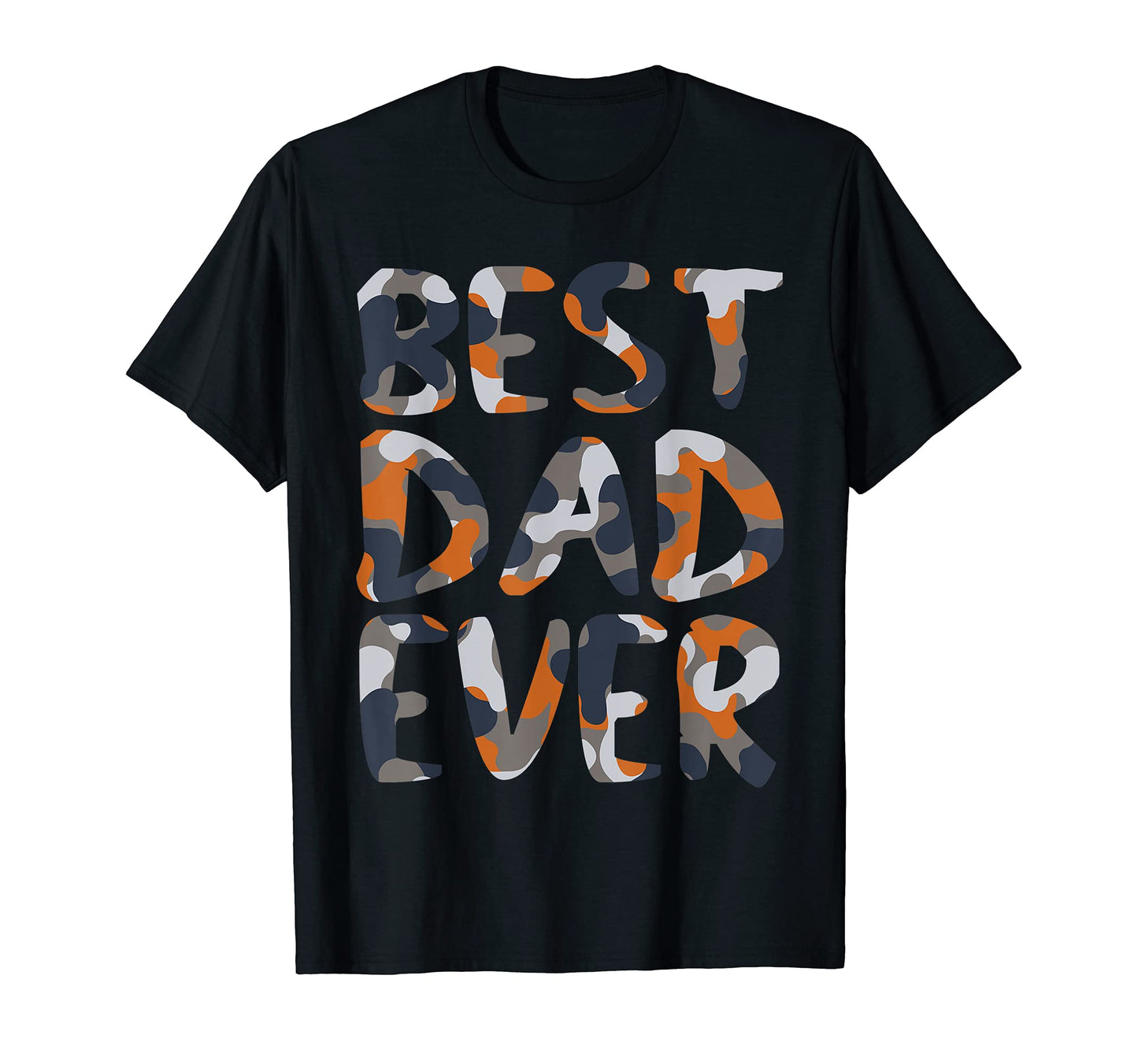 Best Dad Ever Military Camouflage T-Shirt - Minimalist Print Men Women - T-Shirt, Sweatshirt, Hoodie