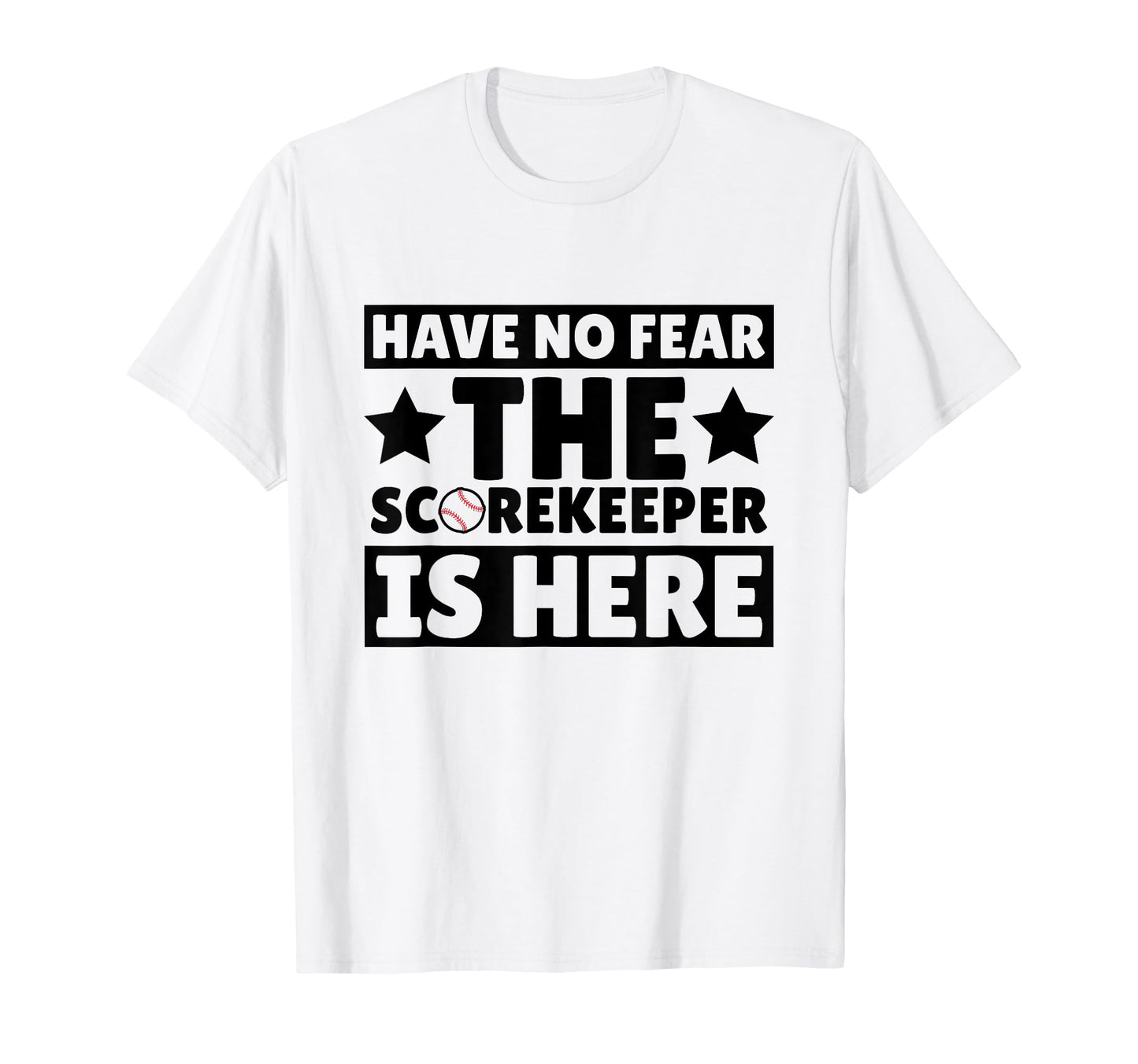 Baseball Scorekeeper Scorekeeper T-Shirt - Minimalist Print for Adults - T-Shirt, Sweatshirt, Hoodie