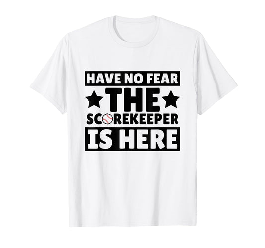 Baseball Scorekeeper Scorekeeper T-Shirt - Minimalist Print for Adults - T-Shirt, Sweatshirt, Hoodie