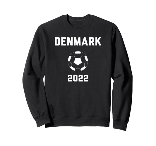 2022 World Cup Denmark Soccer Ball Sweatshirt - Unique Graphic for Adults - T-Shirt, Sweatshirt, Hoodie