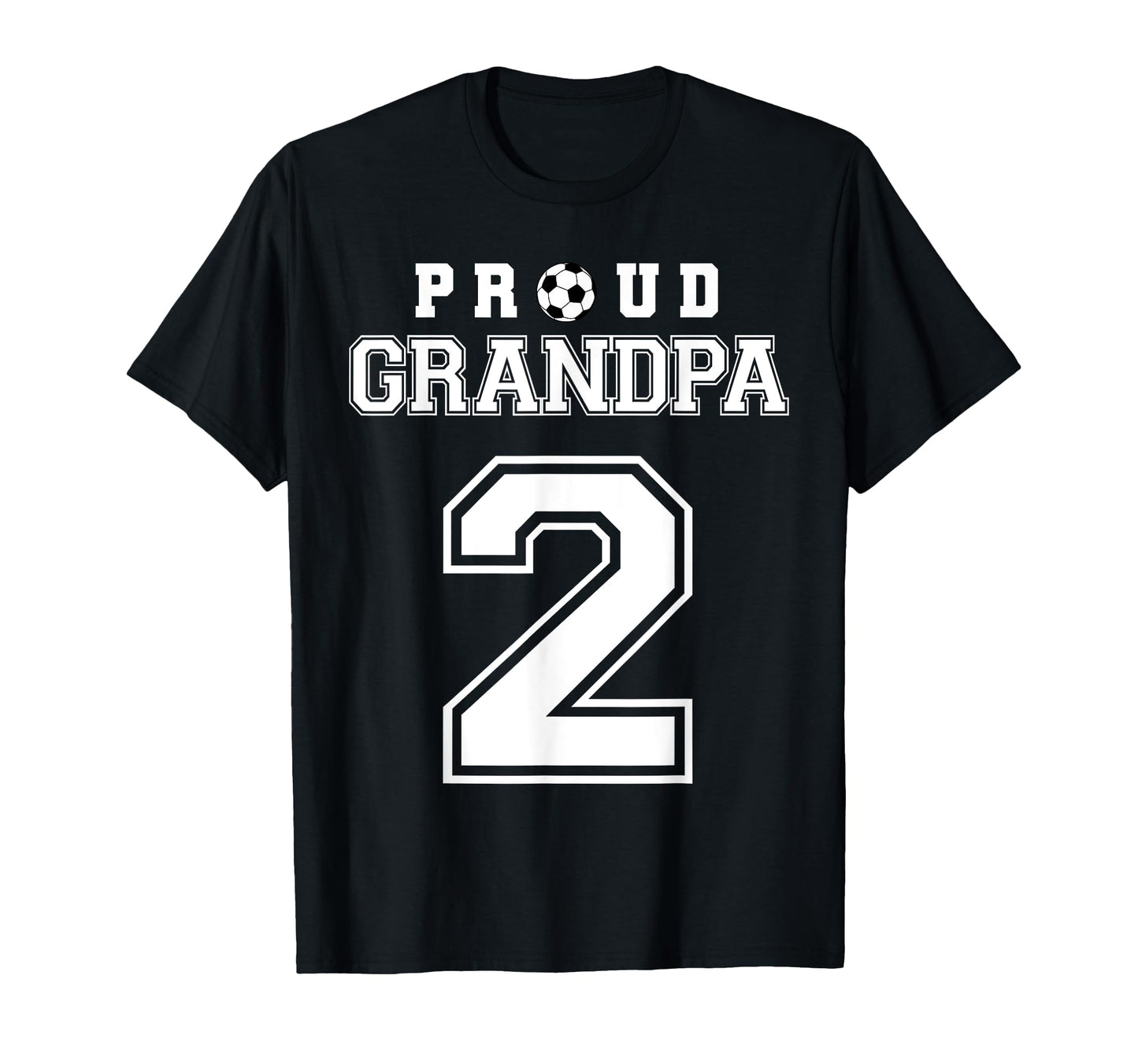Number 2 Custom Proud Soccer Futbol T-Shirt - Aesthetic Graphic for Adults - T-Shirt, Sweatshirt, Hoodie