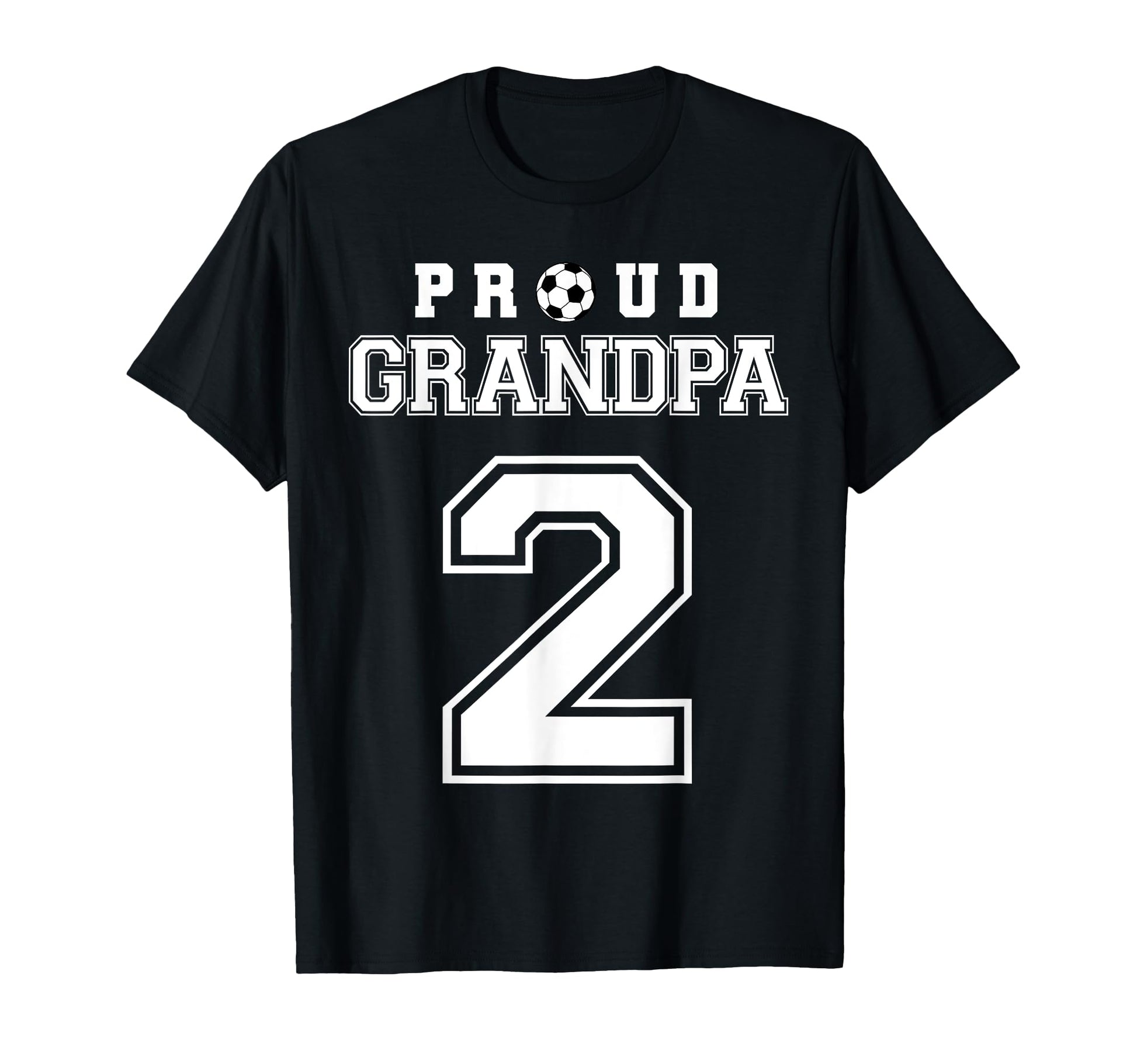 Number 2 Custom Proud Soccer Futbol T-Shirt - Aesthetic Graphic for Adults - T-Shirt, Sweatshirt, Hoodie