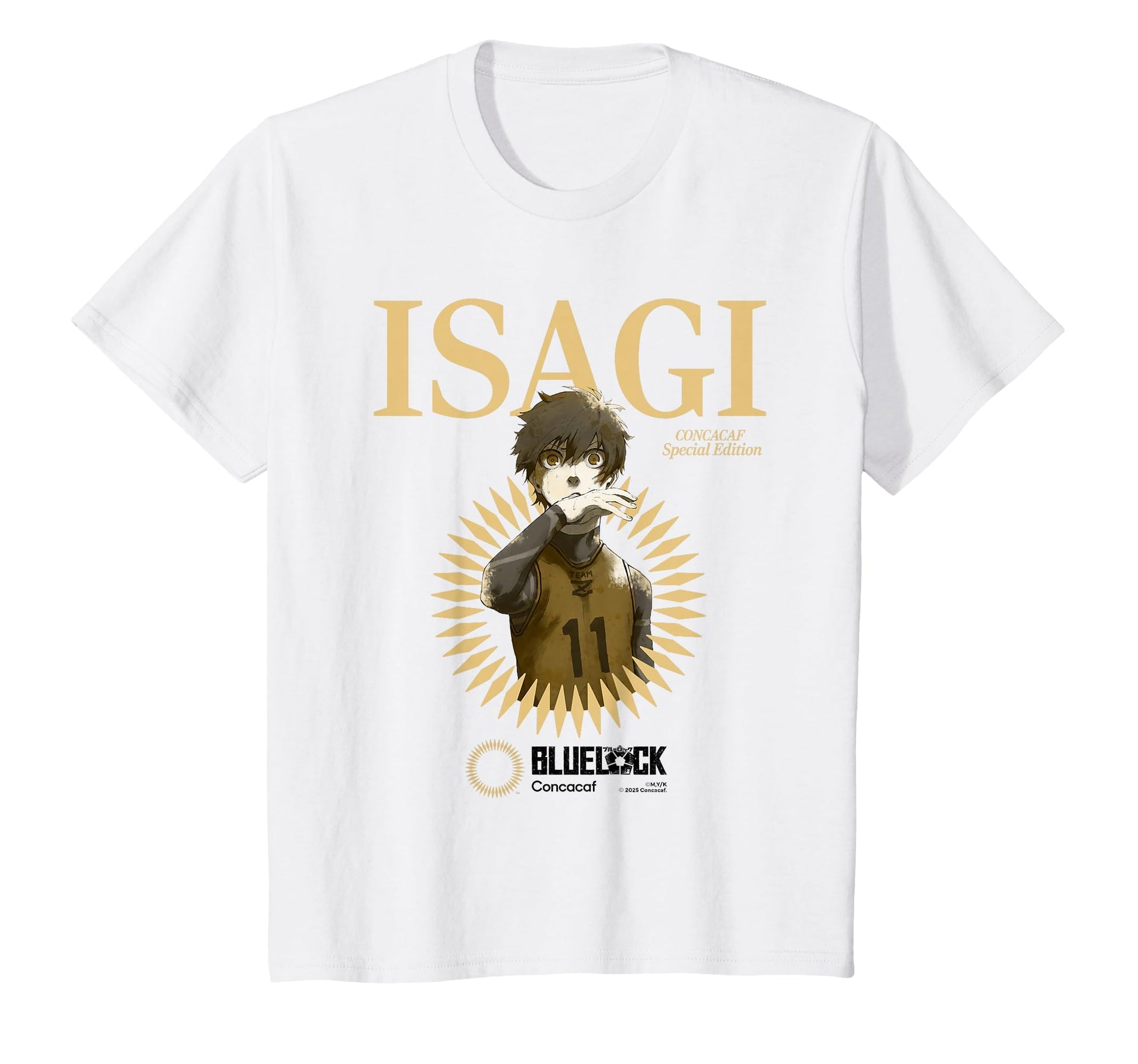 Blue Lock X Concacaf Isagi Concacaf T-Shirt - Streetwear Style Unisex - T-Shirt, Sweatshirt, Hoodie