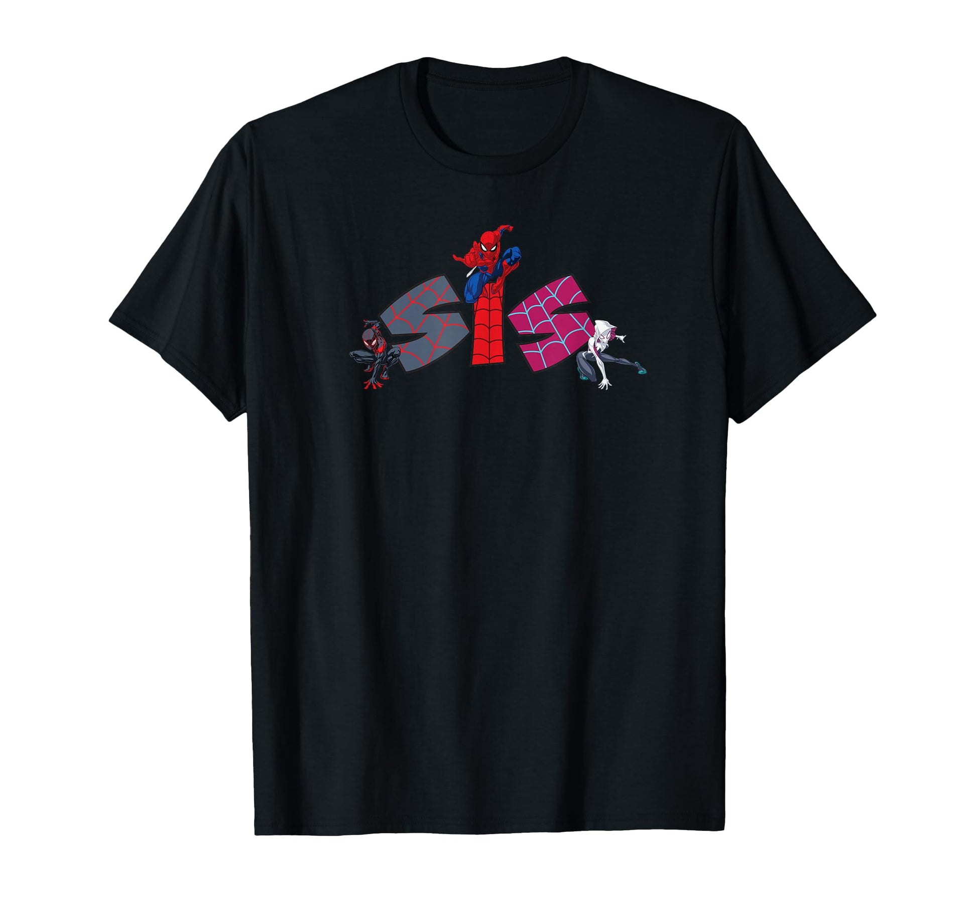 Marvel Spider Trio Sis Sister Family T-Shirt - Trendy Graphic Men Women - T-Shirt, Sweatshirt, Hoodie