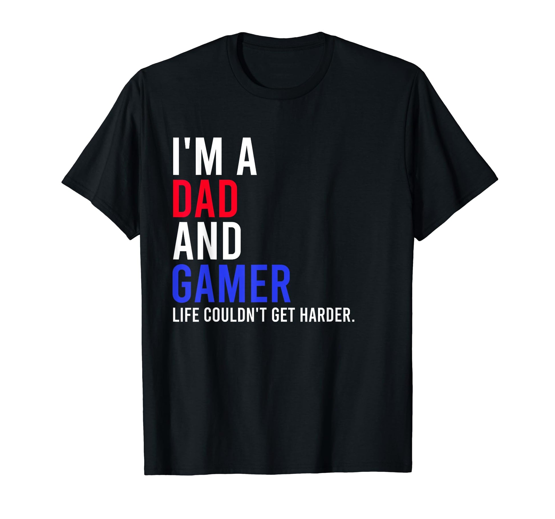 Mens Im Dad Gamer Funny Gamer Dad 4Th T-Shirt - Graphic Print Men Women - T-Shirt, Sweatshirt, Hoodie