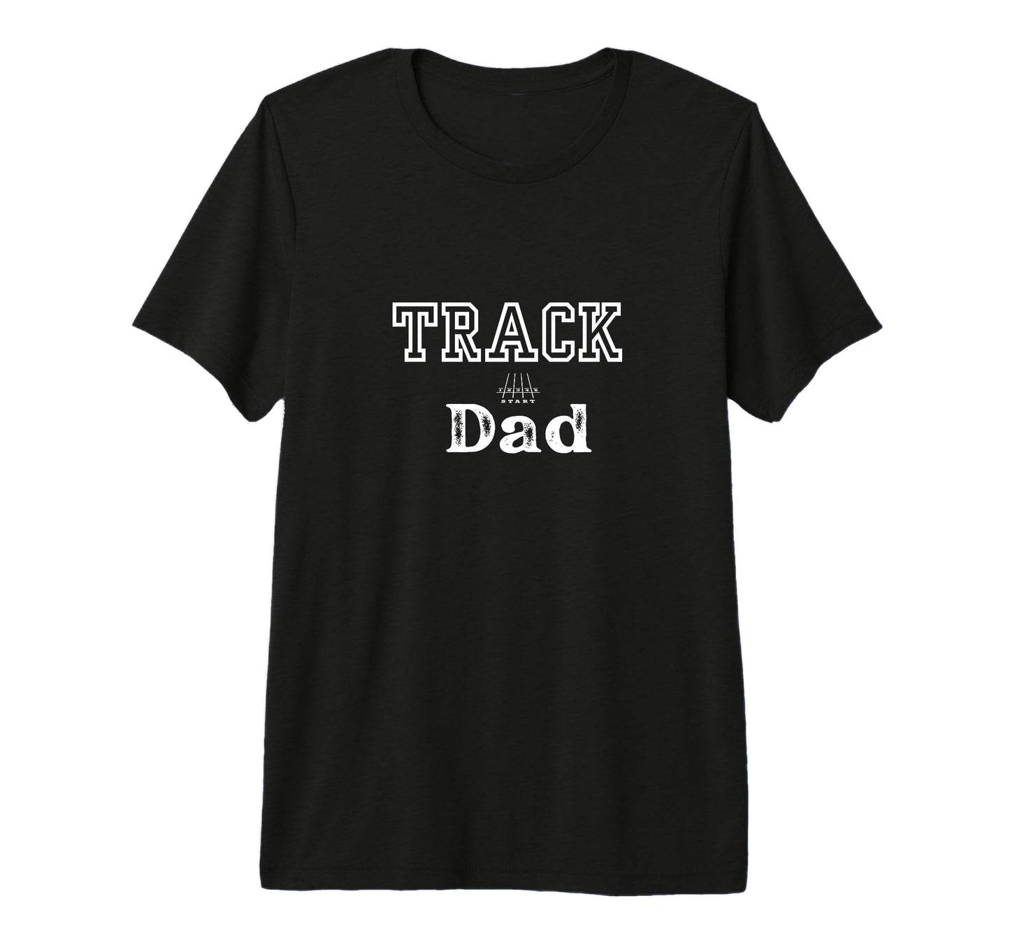 Mens Track Dad Fathers Day Baseball T-Shirt - Casual Everyday Wear Unisex - T-Shirt, Sweatshirt, Hoodie
