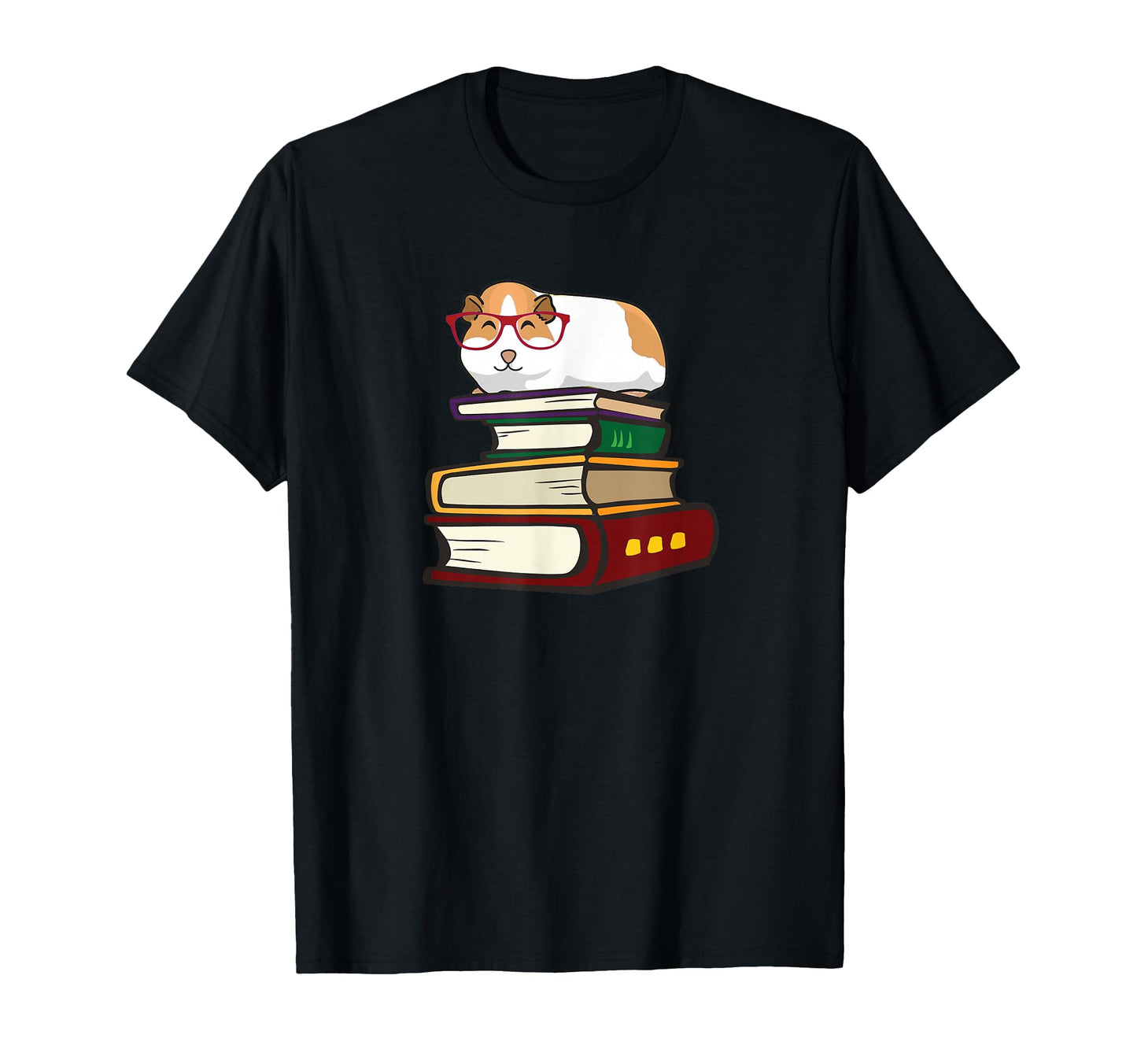Reading Books Guinea Pig Lover T-Shirt - Streetwear Style Men Women - T-Shirt, Sweatshirt, Hoodie